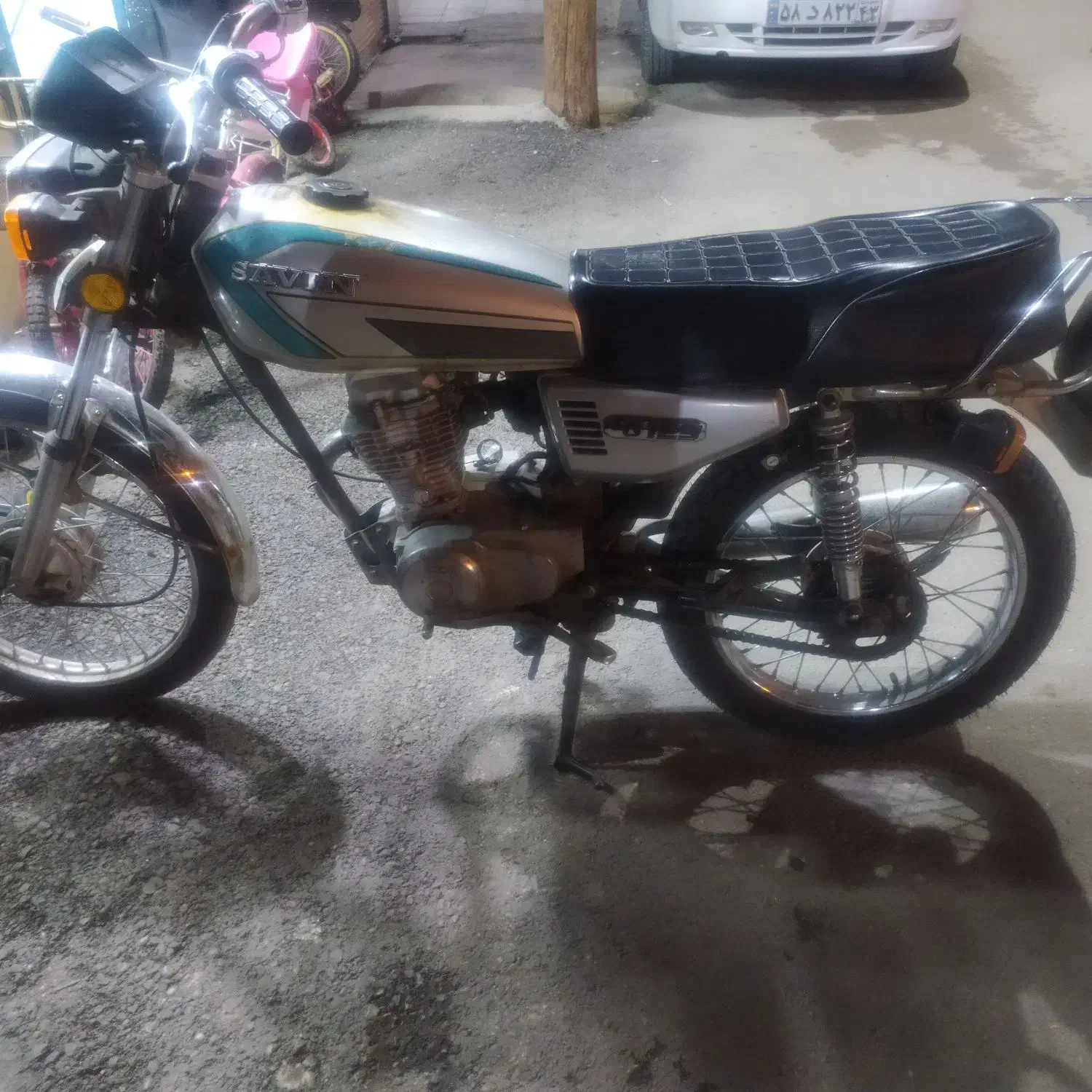 موتور ۱۲۵ ساوین مدل ۸۹|موتورسیکلت|مسجد سلیمان, |دیوار