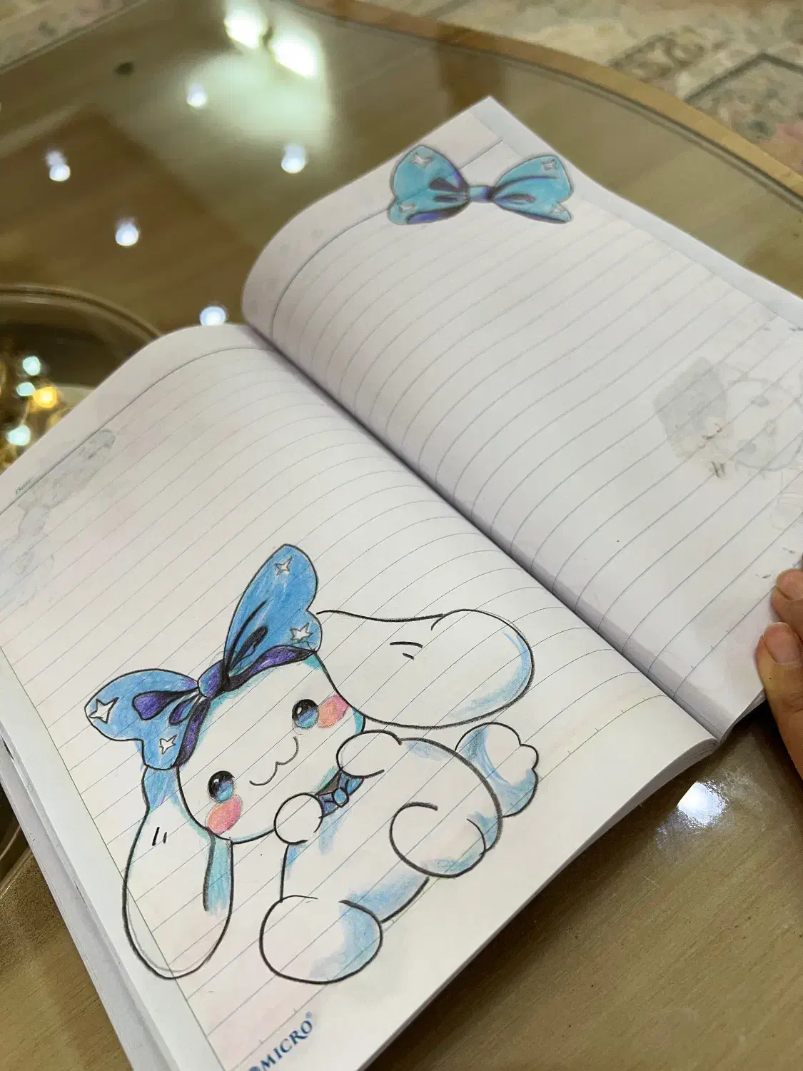 تزیین دفتر مشق|تابلو، نقاشی، عکس|قم, شهرک قدس|دیوار