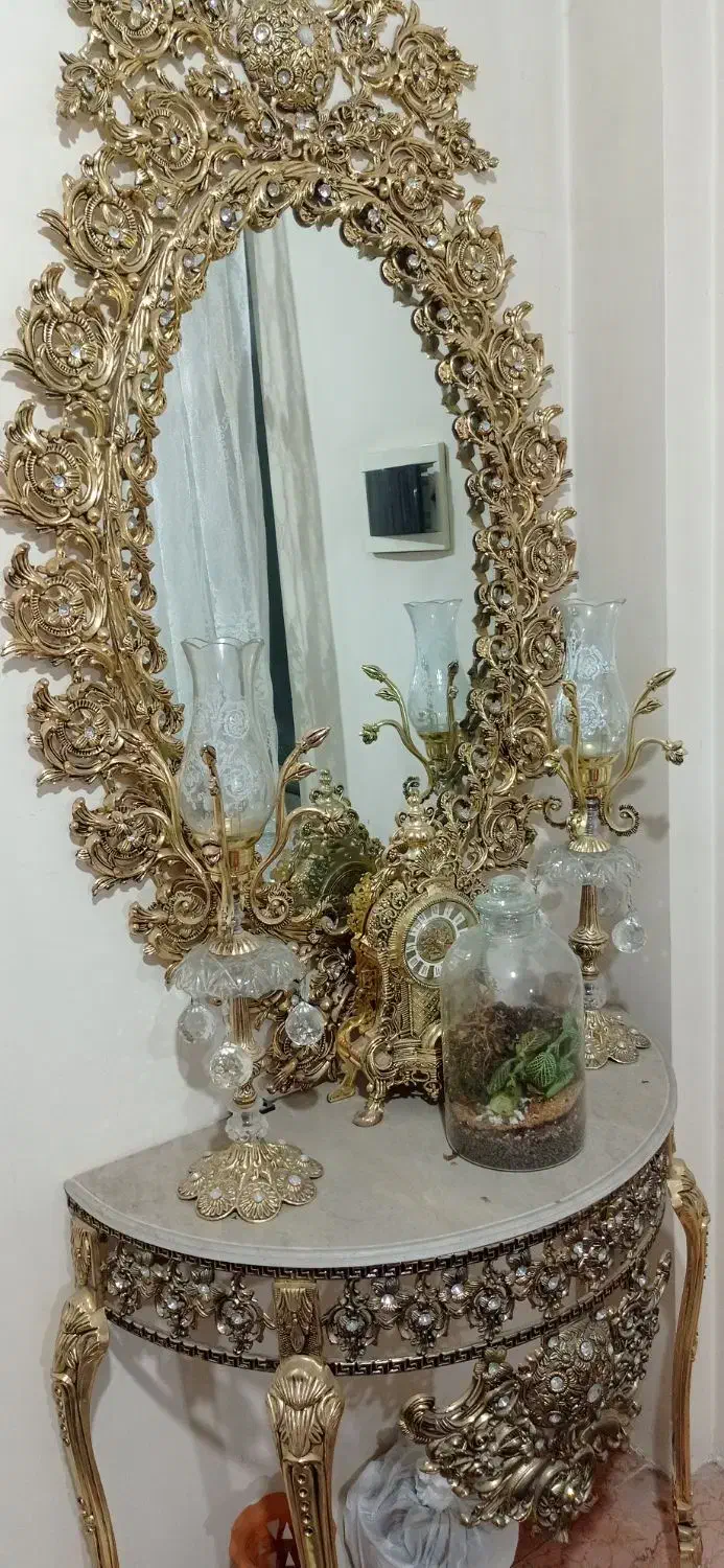 آینه و شمعدان|آینه|تهران, هفت چنار|دیوار