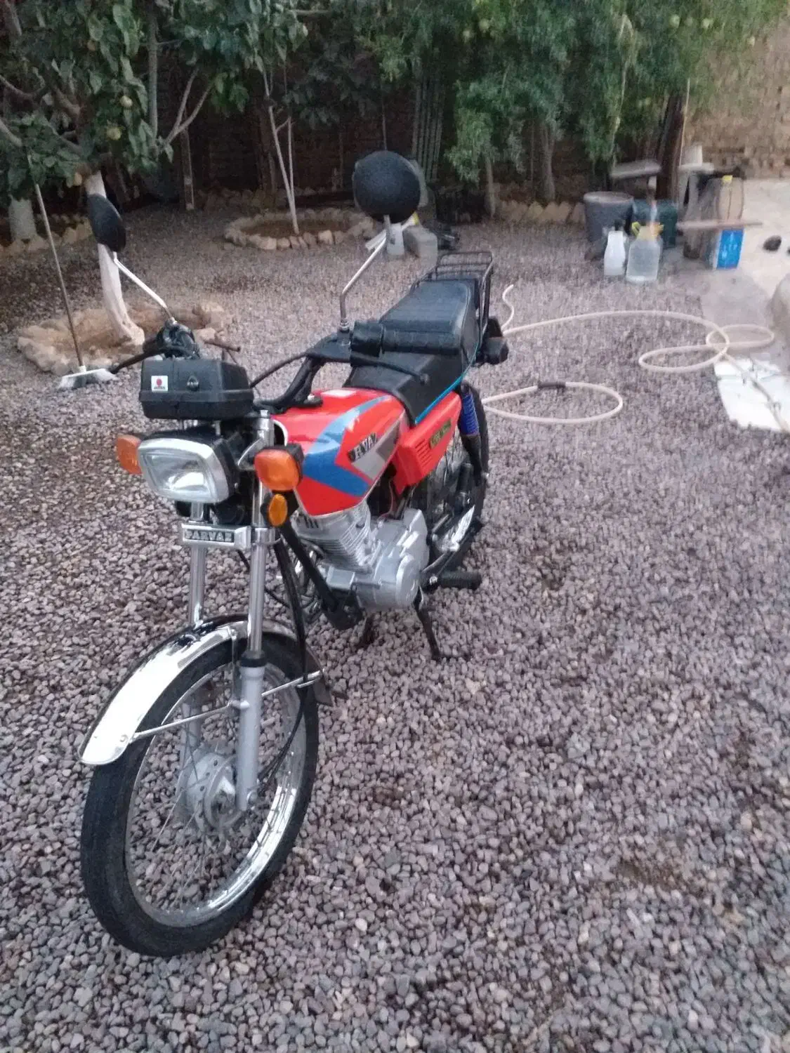 موتور مزایده 125|موتورسیکلت|قزوین, |دیوار