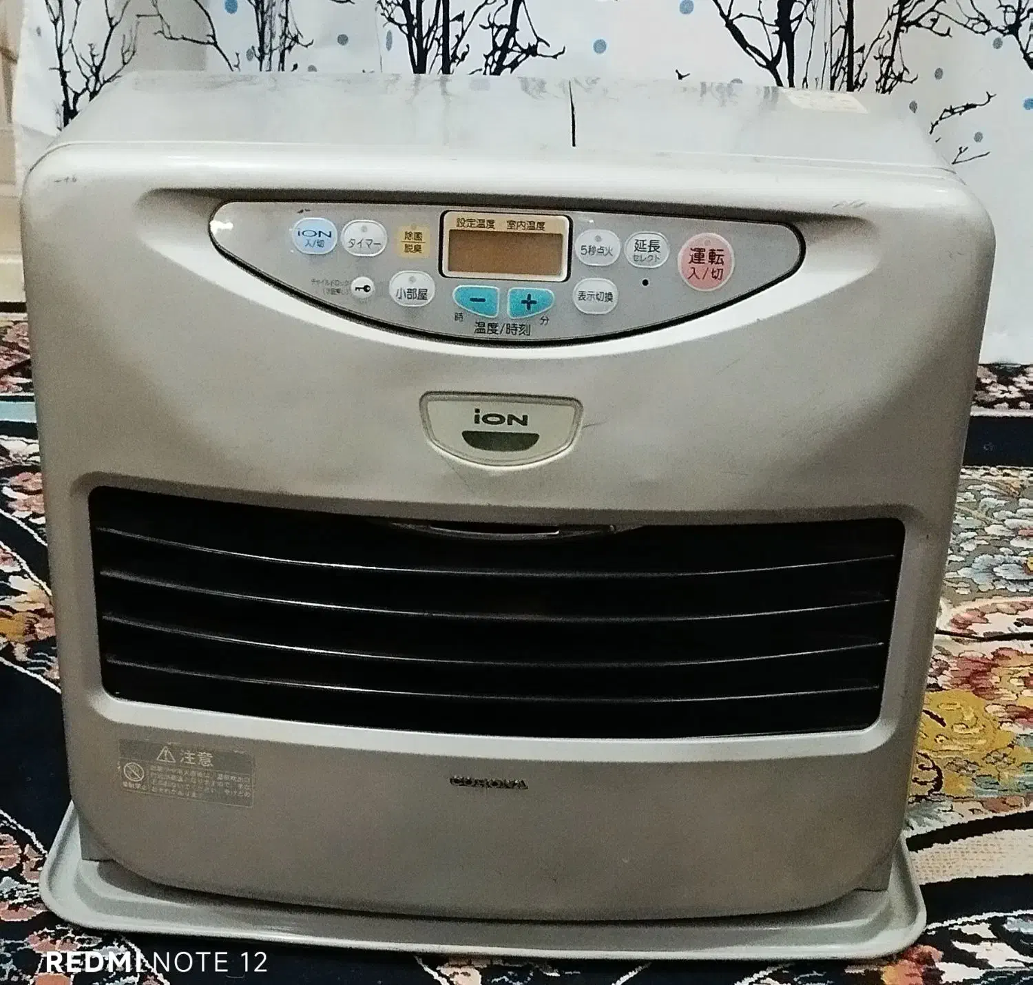 بخاری نفتی برقی ژاپنی بدون دودکش مارک کرونا|بخاری، هیتر، شومینه|دماوند, دماوند|دیوار