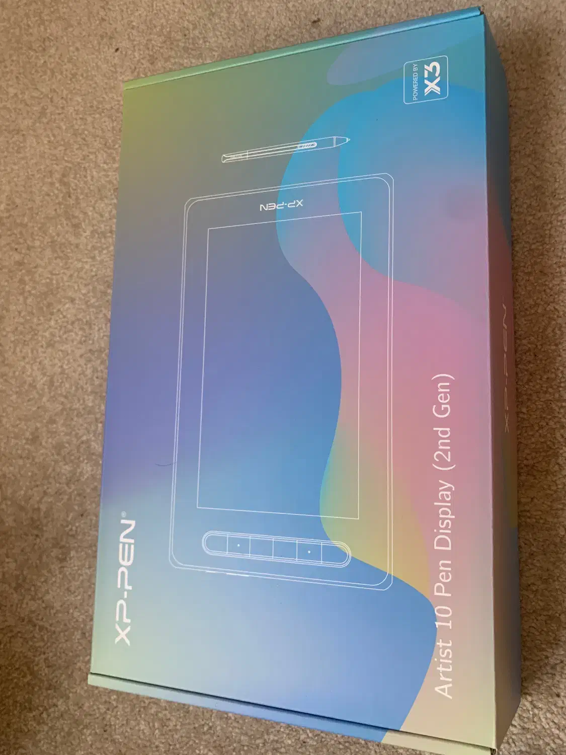 تبلت قلم نوری ایکس پی پن xp pen 10|تبلت|بابلسر, |دیوار