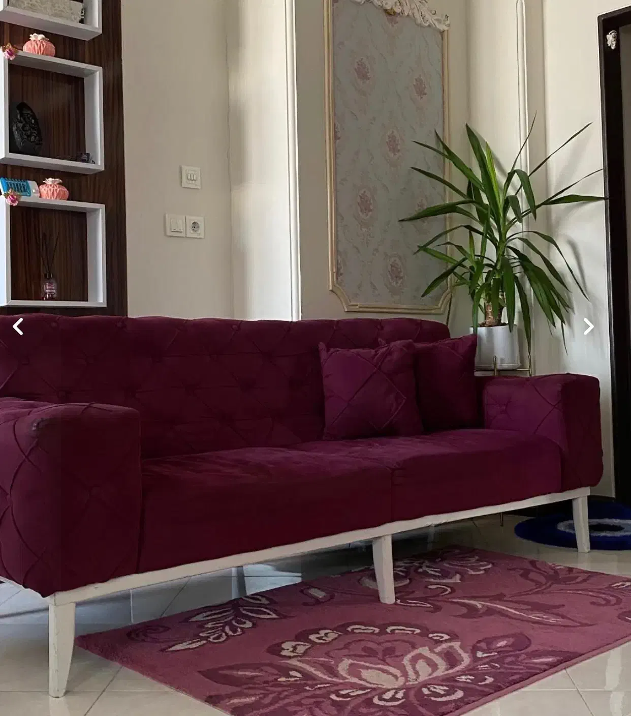 کاناپه سه نفره|مبلمان خانگی و میز عسلی|تهران, دهم فروردین|دیوار