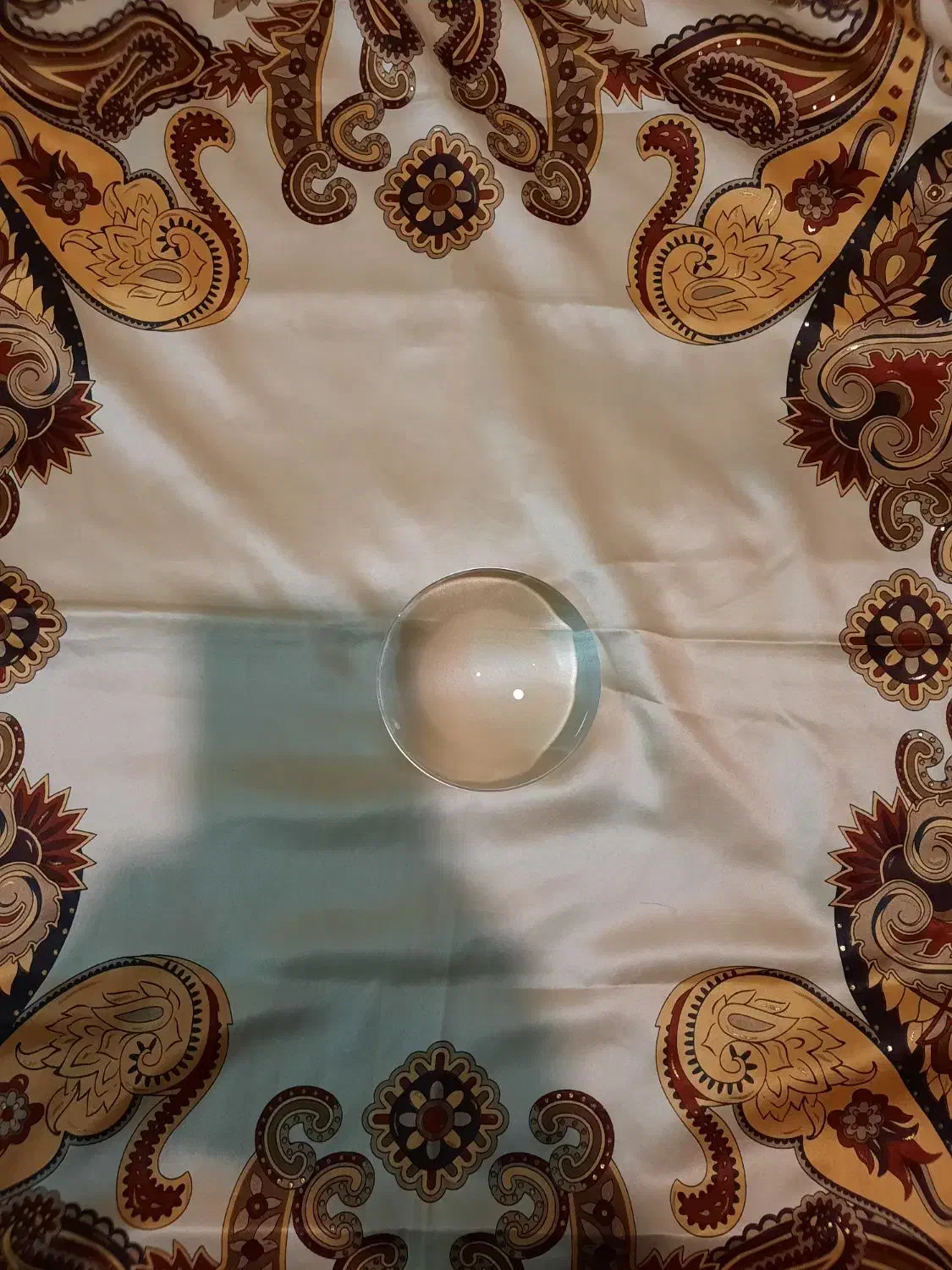 عدسی قدیمی بزرگ کریستال شیشه عکاسی|دوربین عکاسی و فیلم‌برداری|ارومیه, |دیوار