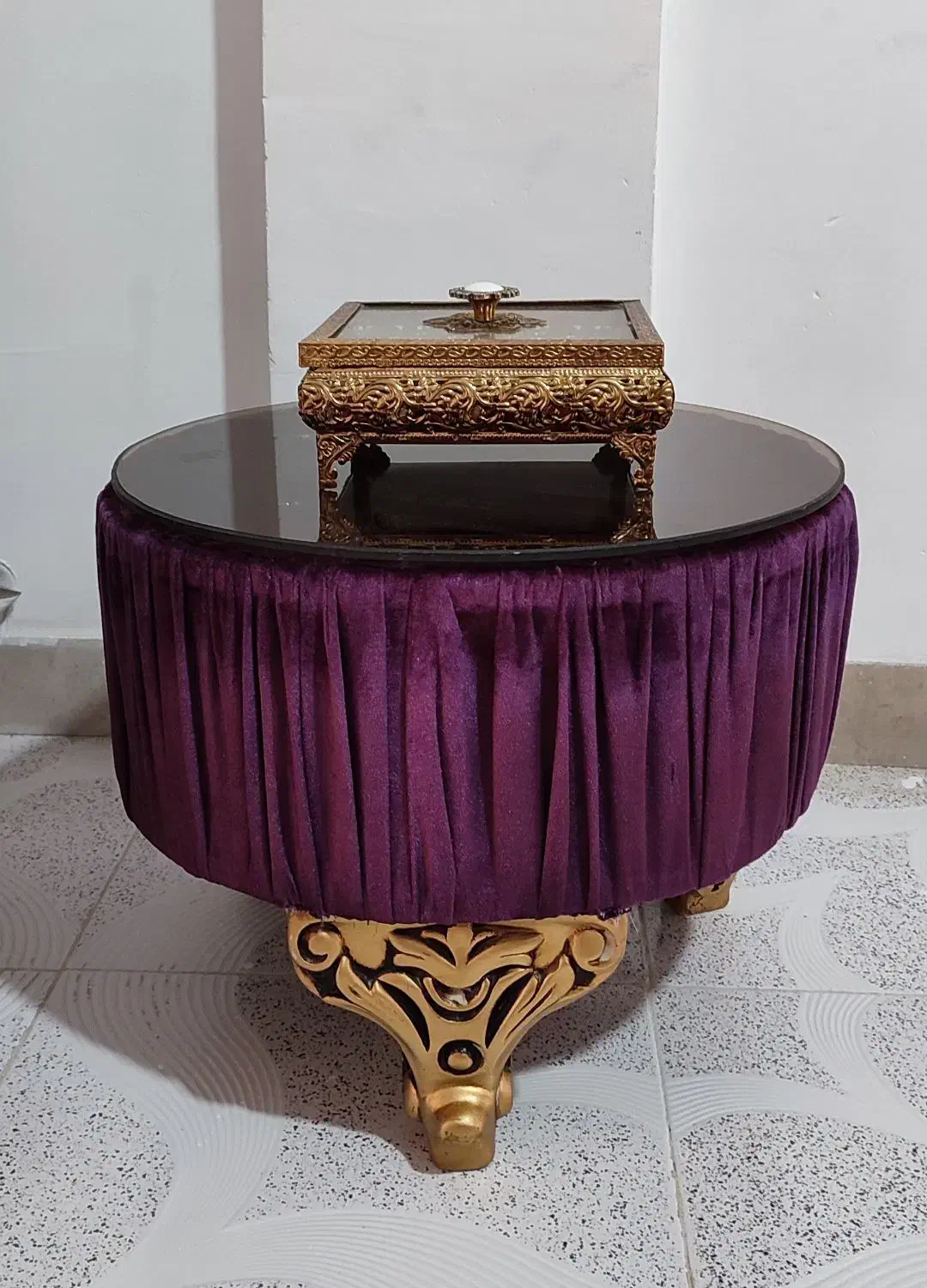 دوتا عسلی به همراه شیشه|مبلمان خانگی و میز عسلی|قرچک, شهرک طلائیه|دیوار