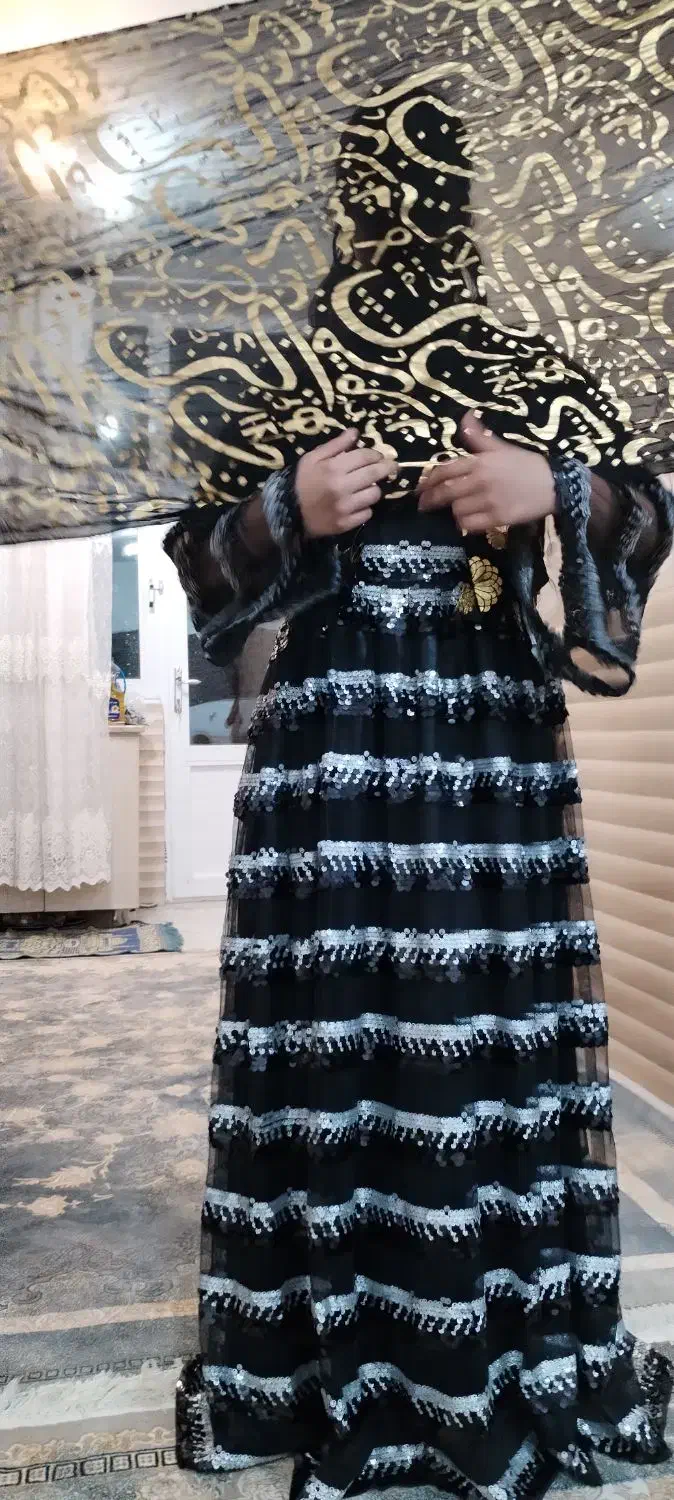 لباس کردی مشکی نقره ایی بسیار شیک|لباس|نجفآباد, یزدانشهر|دیوار