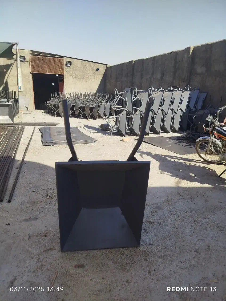 تولیدی فرغون مدرن گاوداری بنایی باغبانی|مصالح و تجهیزات ساختمان|قم, ولیعصر|دیوار