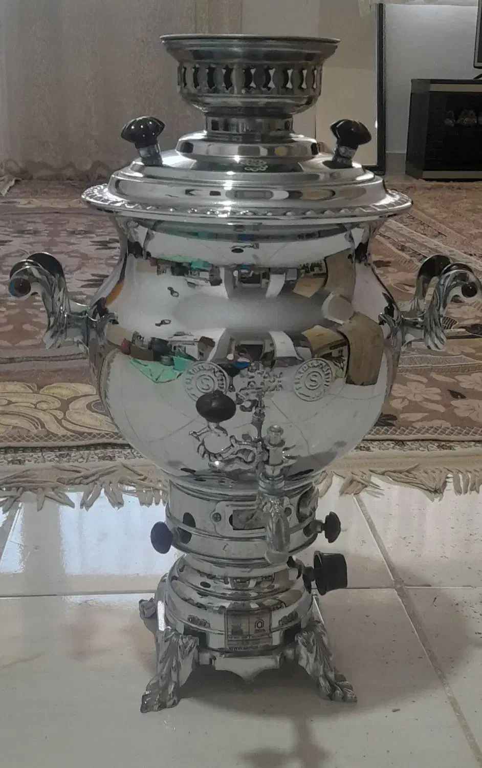سماورگازی ۸لیتری|سماور، چای‌ساز، قهوه‌ساز|کرمانشاه, |دیوار