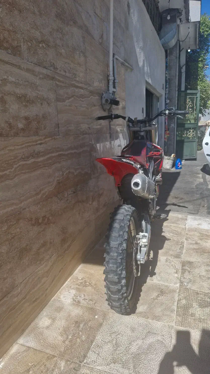 موتورسیکلت کراس Honda CRF 450 مدارک ،مزایده سپاه|موتورسیکلت|تهران, جنت‌آباد شمالی|دیوار