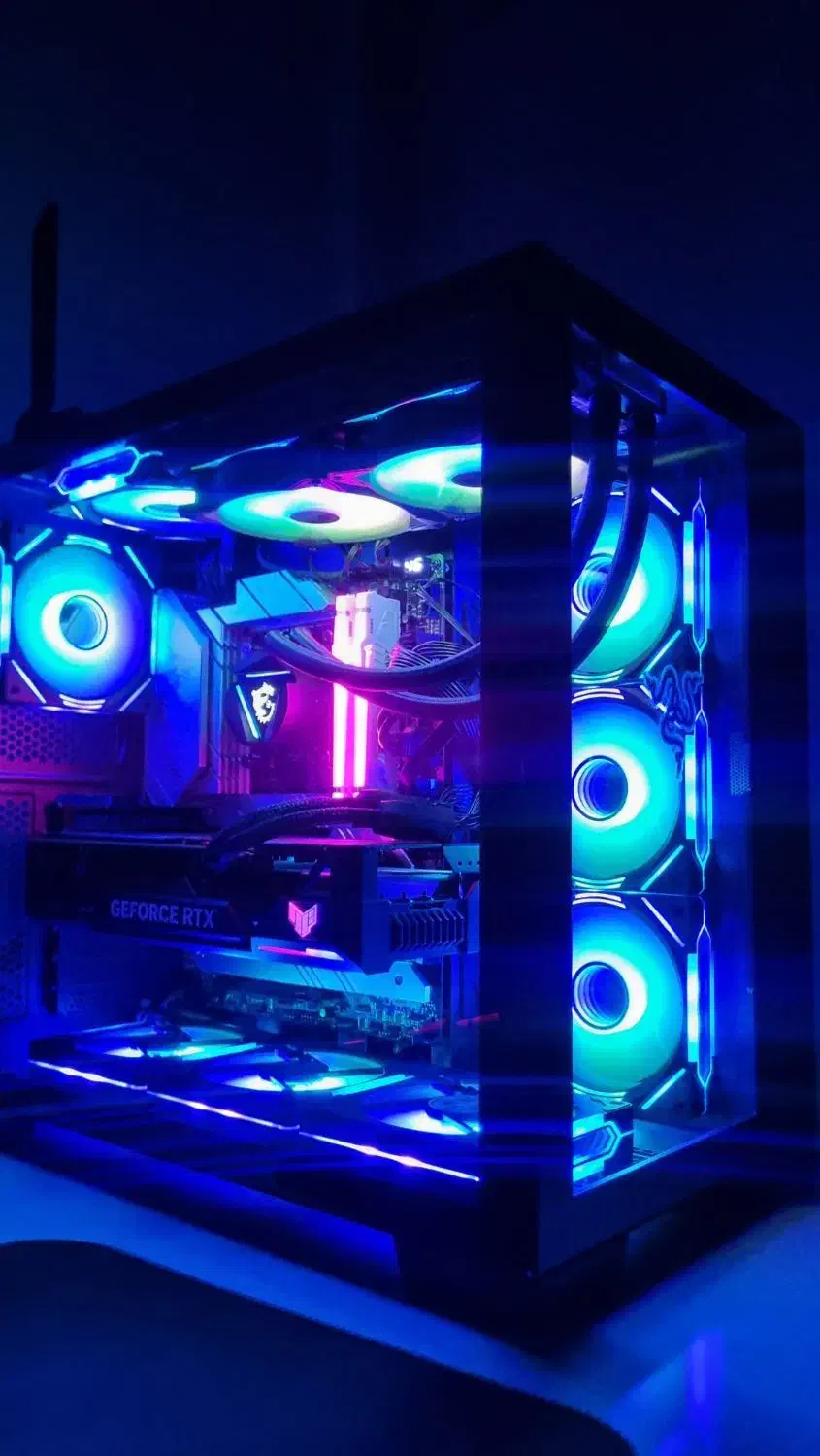 سیستم کیس کامپیوتر گیمینگ رندرینگ 4070ti و 13600kf|رایانه رومیزی|تهران, استاد معین|دیوار