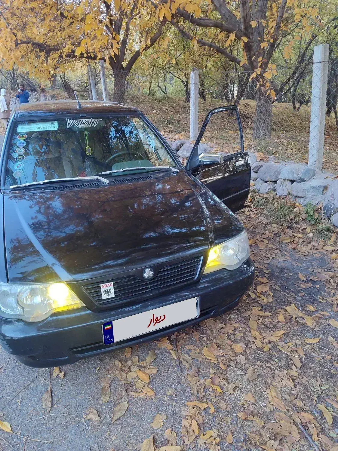 پراید سیاه پر کلاغی|خودرو سواری و وانت|مراغه, |دیوار