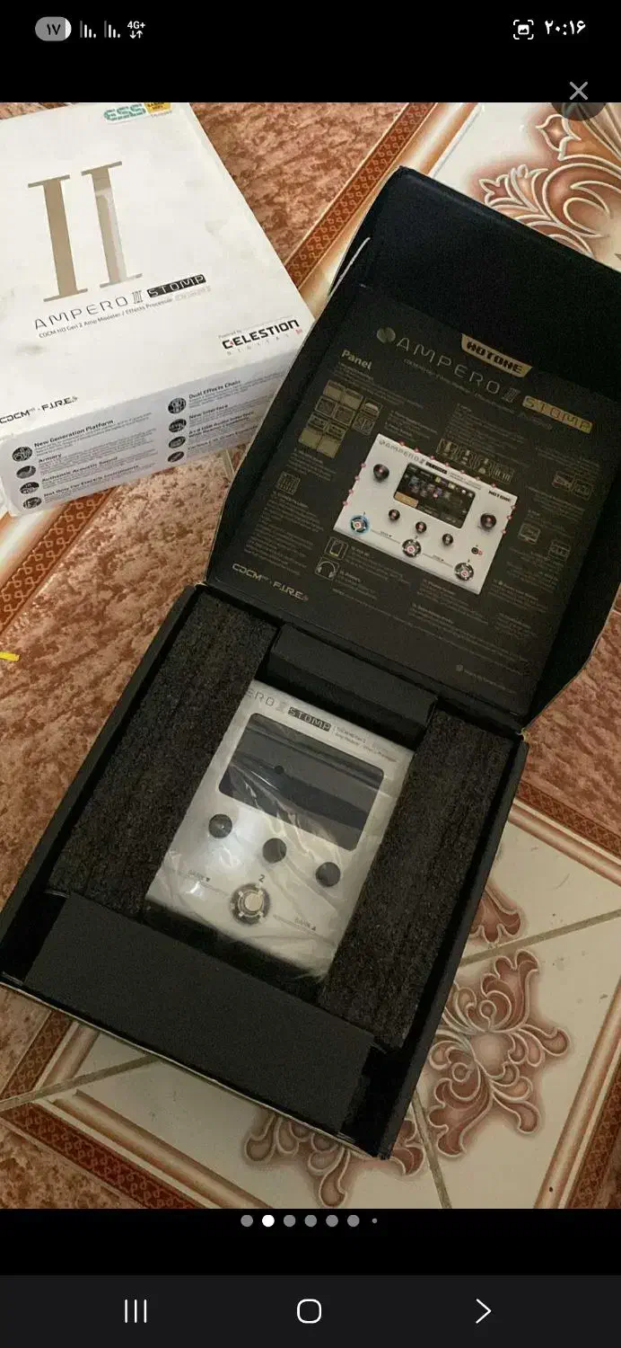 مولتی افکت گیتار Hotone مدل Ampero II Stomp|گیتار، بیس، امپلیفایر|تهران, دبستان|دیوار