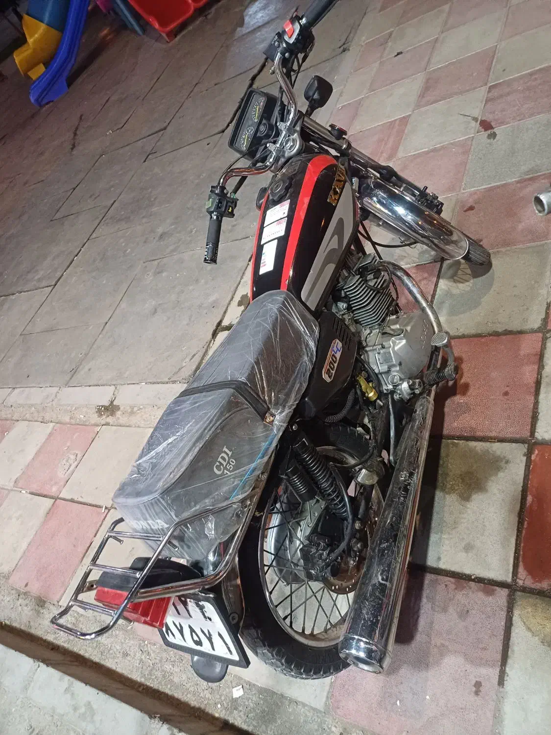 ۲۰۰ نامی پلاک ملی مدل۹۲|موتورسیکلت|محمدیه-قزوین, |دیوار