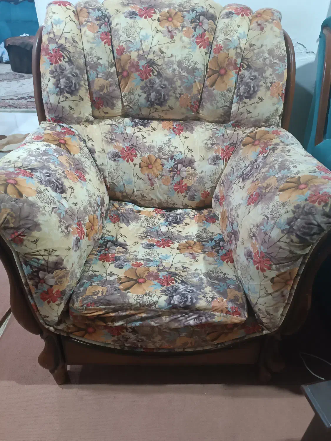 مبل استیل ۷ نفره|مبلمان خانگی و میز عسلی|چالوس, |دیوار