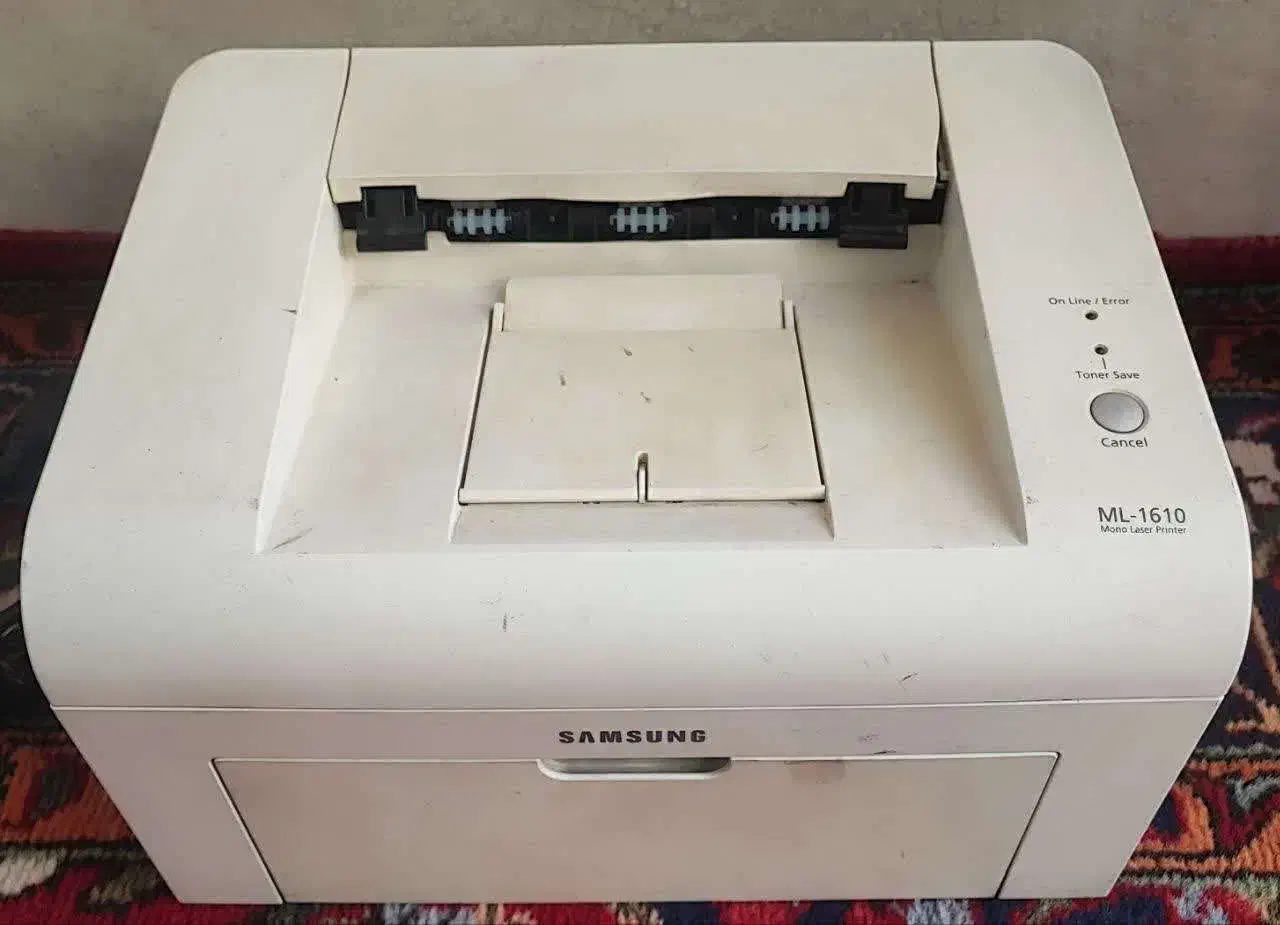 چاپگر ، پرینتر ml-1610 Samsung کارکرده|پرینتر، اسکنر، کپی، فکس|قم, چهل درخت‎|دیوار