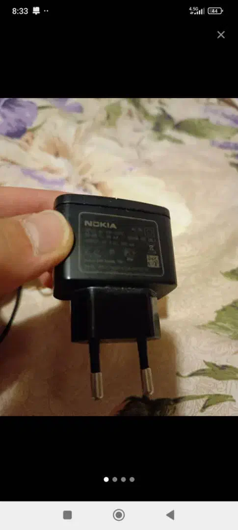شارژر موبایل نوکیا اصل فابریک سوزنی|لوازم جانبی موبایل و تبلت|تهران, آجودانیه|دیوار