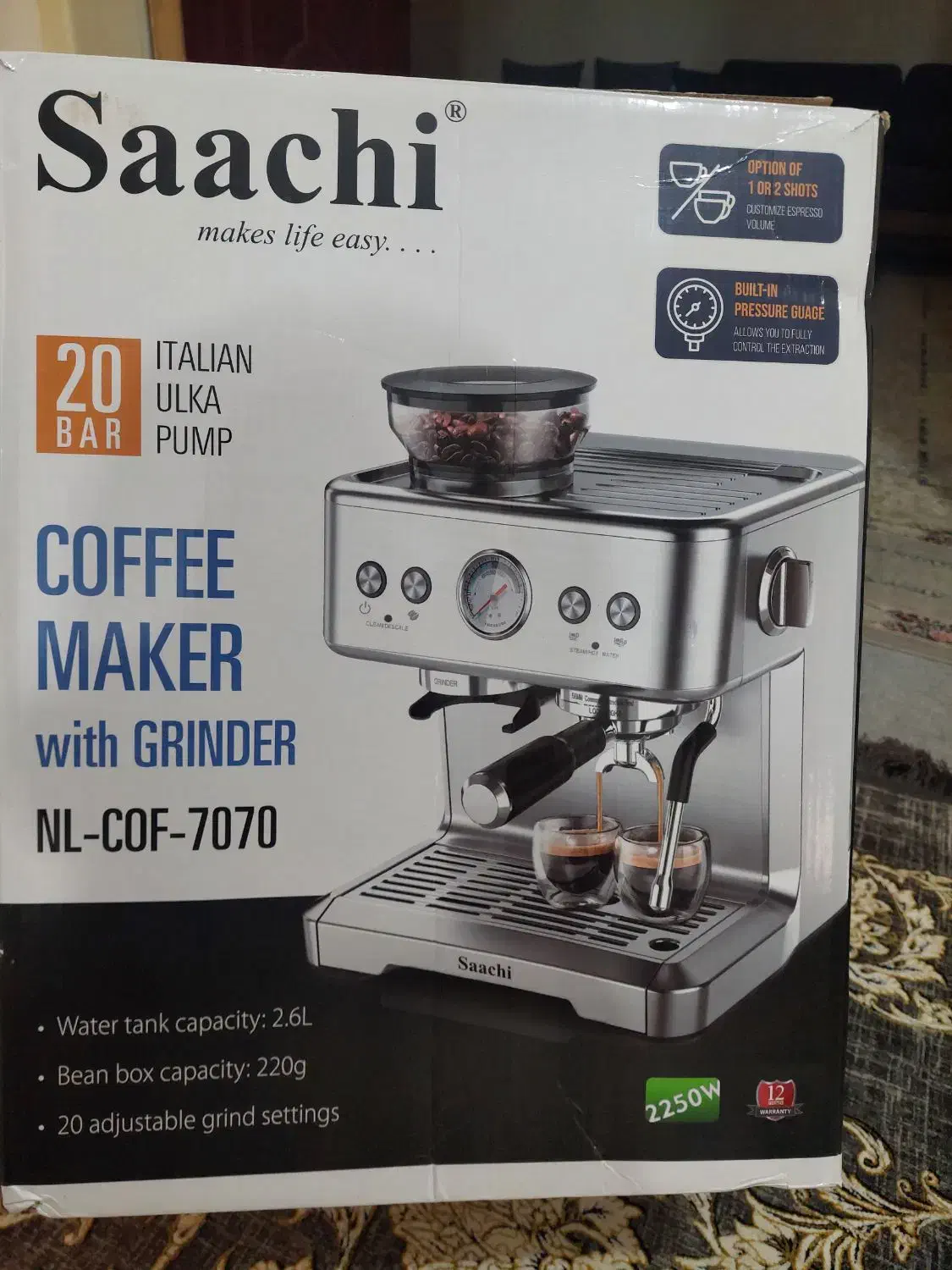 قهوه ساز نیمه صنعتی|سماور، چایساز، قهوهساز|امیدیه, |دیوار