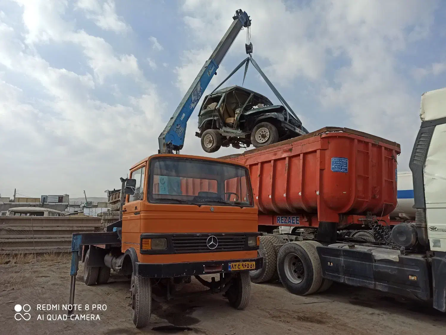 ارائه خدمات جرثقیل خاور( قیمت مناسب)|خدمات حمل و نقل|کرمانشاه, |دیوار