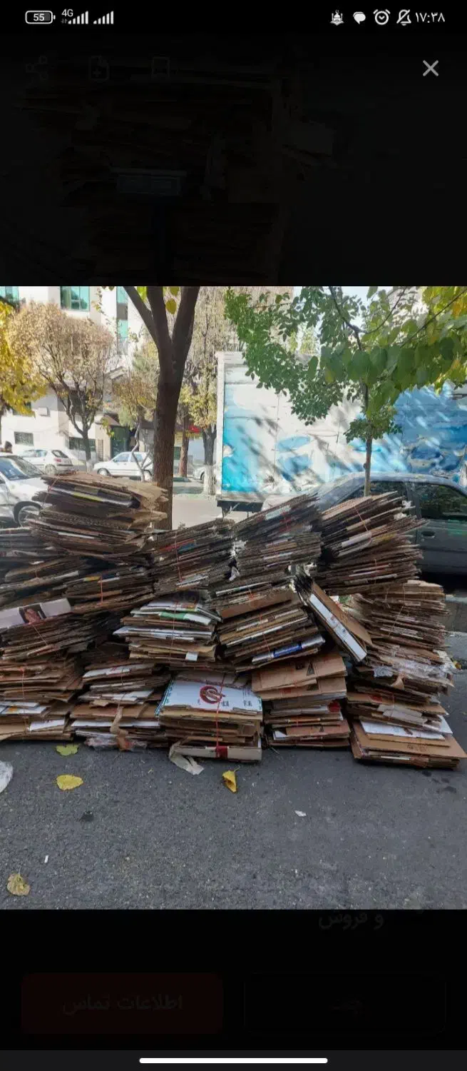 خرید کارتن ضایعات درب محل کیلویی 18هزار|عمده‌فروشی|بیرجند, |دیوار