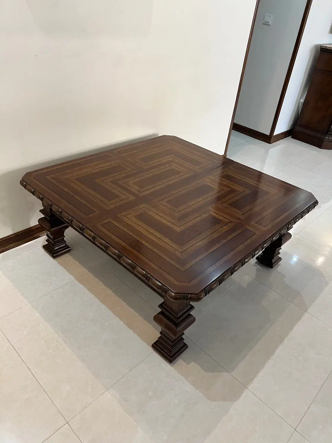 میز جلو مبلی تمام چوب وارداتی موندریان آمریکایی|مبلمان خانگی و میز عسلی|تهران, حبیب الله|دیوار