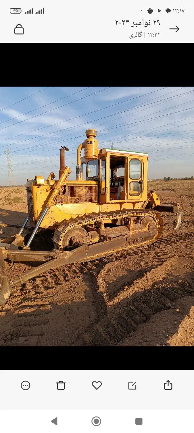 فروش 2عدد بلدوزر دی6 کاترپیلار|خودرو سنگین|ماهدشت, |دیوار