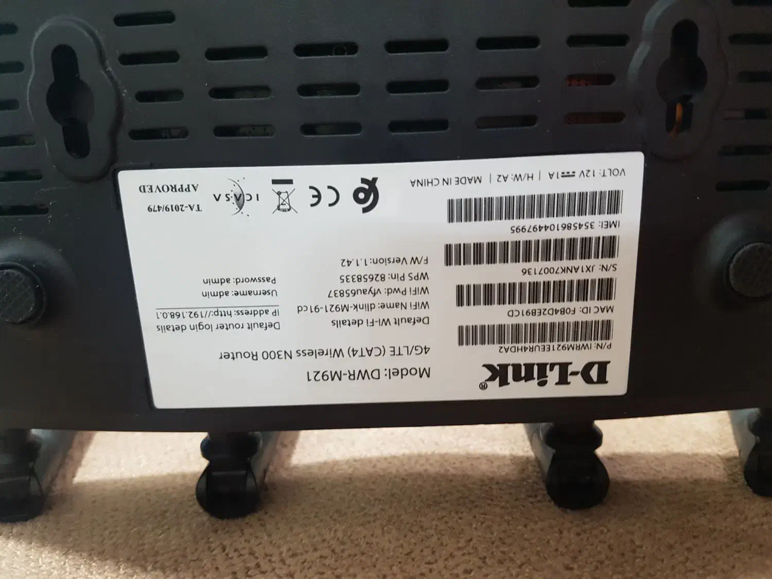 مودم سیمکارتی Dlink m921|مودم و تجهیزات شبکه|شهریار, شهریار|دیوار