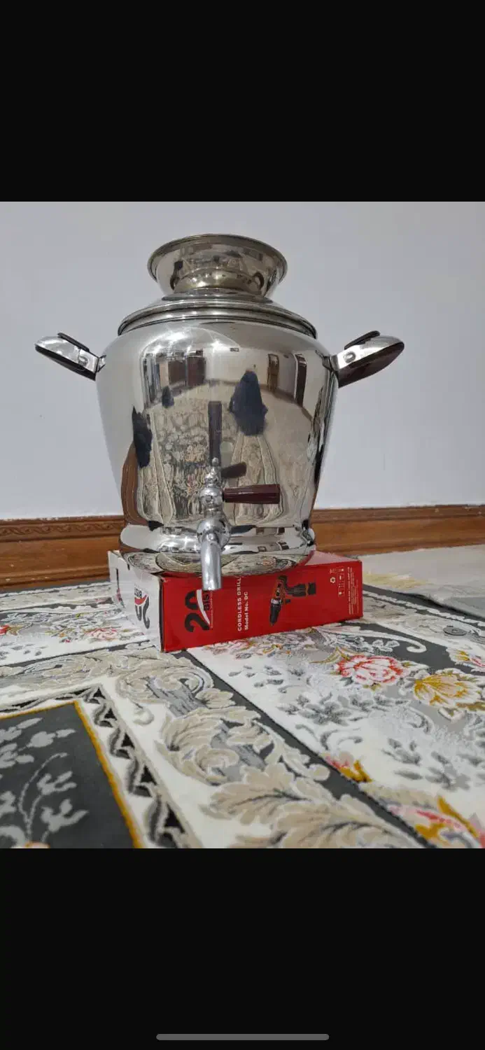 کتری استیل|قوری، کتری، قهوهساز دستی|بافق, |دیوار