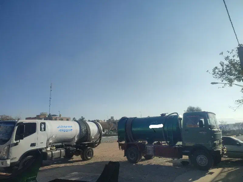 تخلیه چاه (جدید )باکلاس بزرگترین تانکر|خدمات پیشه و مهارت|سوق, |دیوار