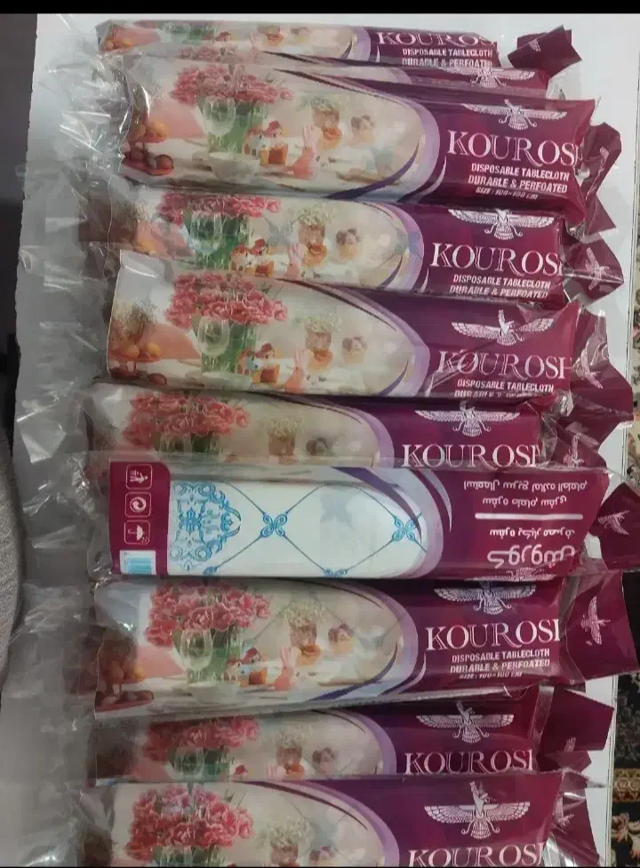 سفره یکبار مصرف|ظروف نگهدارنده، پلاستیکی، یکبارمصرف|اهواز, شهرک اکباتان|دیوار