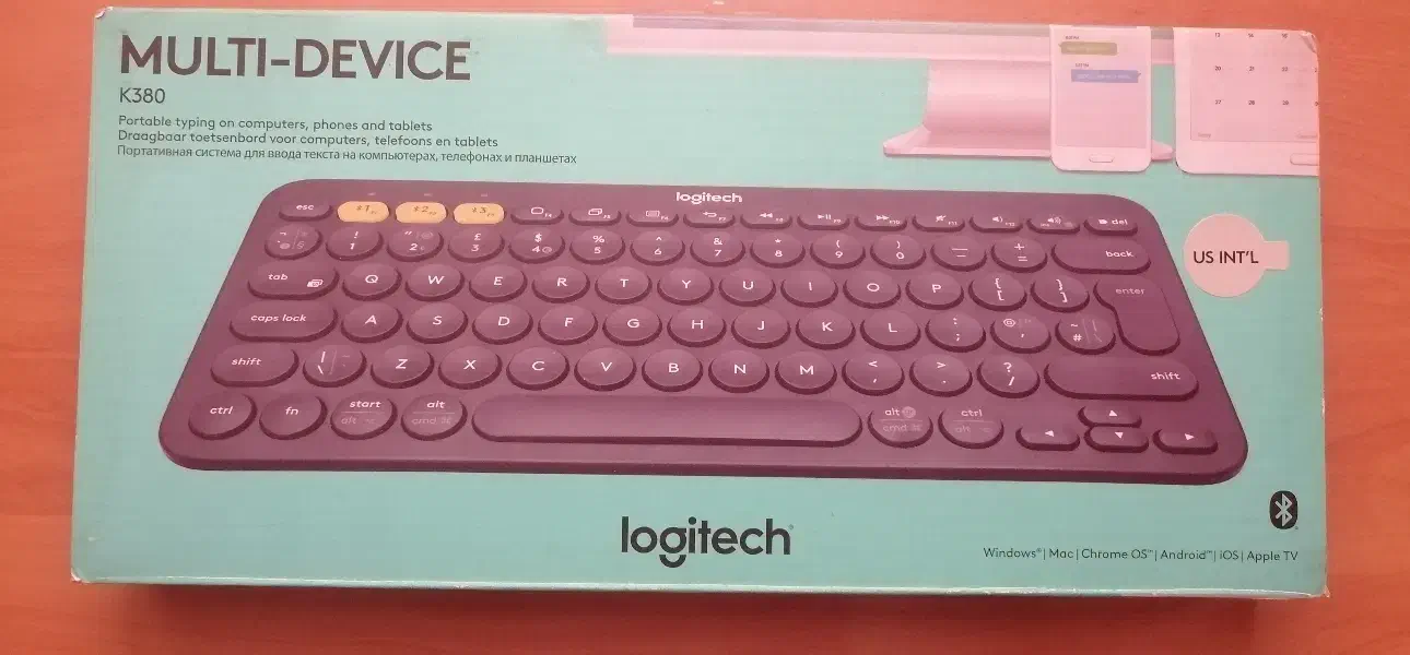 کیبرد Logitech k380  - کیبرد ظریف و باریک لاجیتک|قطعات و لوازم جانبی رایانه|تهران, خانی‌آباد|دیوار