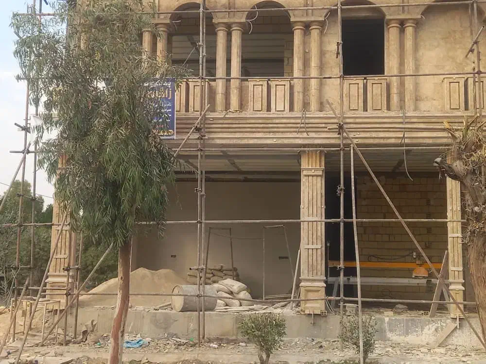 نصب سرامیک سنگ موزاییک روشویی بااسلبوسنگ سیمانکاری|خدمات پیشه و مهارت|شیراز, پانصد دستگاه ارتش|دیوار