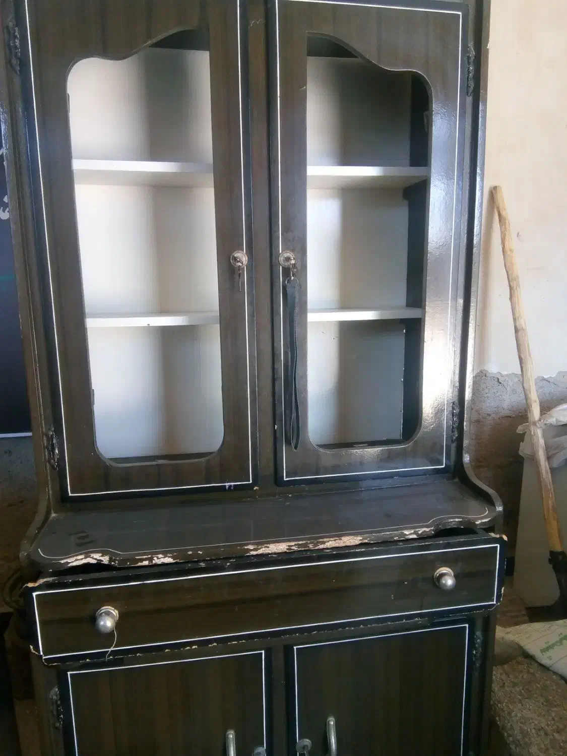 کمد چوبی|جاکفشی، کمد، دراور|شوشتر, |دیوار