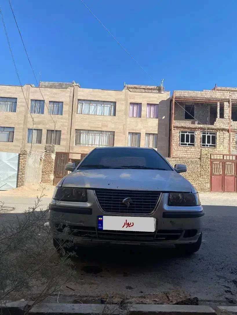 سمند ۸۵نقره ای|خودرو سواری و وانت|بیرجند, |دیوار