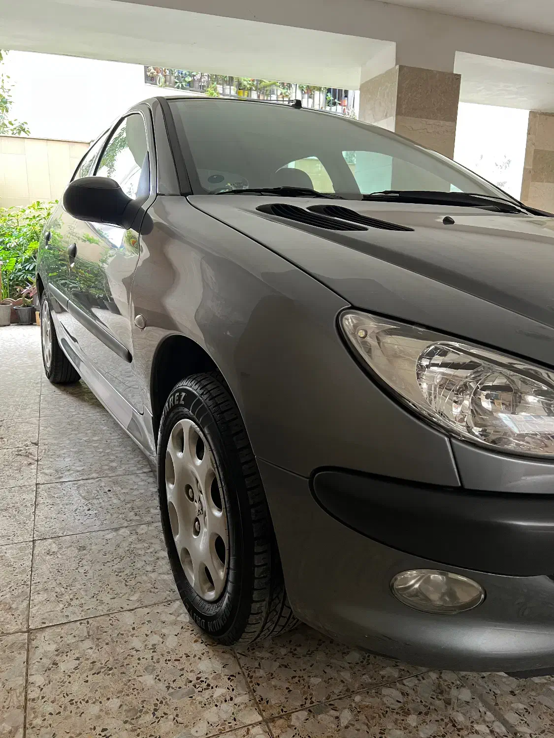 پژو۲۰۶ مدل۹۹ تیپ۲|خودرو سواری و وانت|لاهیجان, شیشه گران|دیوار