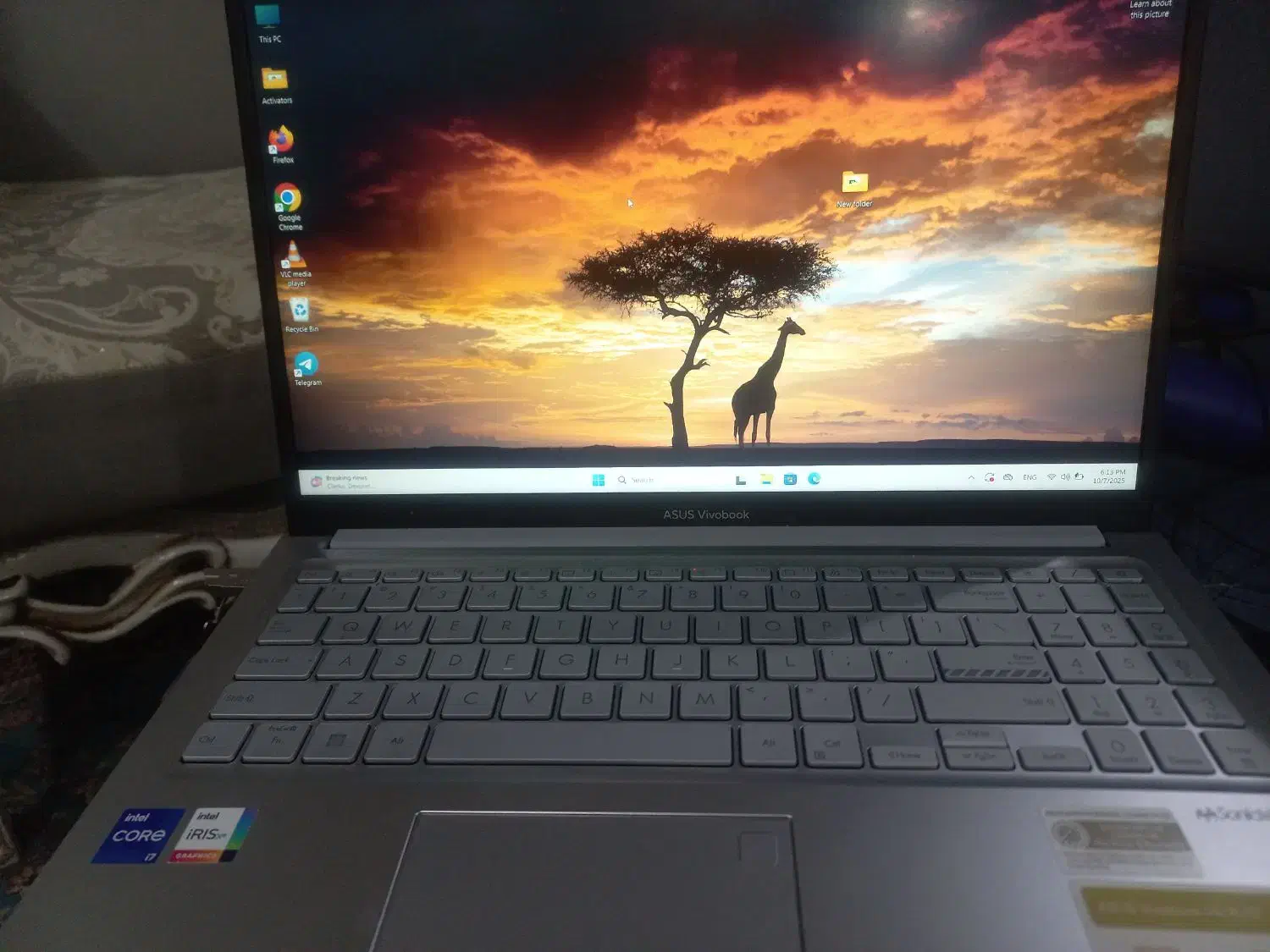 لپ تاپ vivobook x1504 i7 نسل سیزده|رایانه همراه|تهران, کیانشهر|دیوار