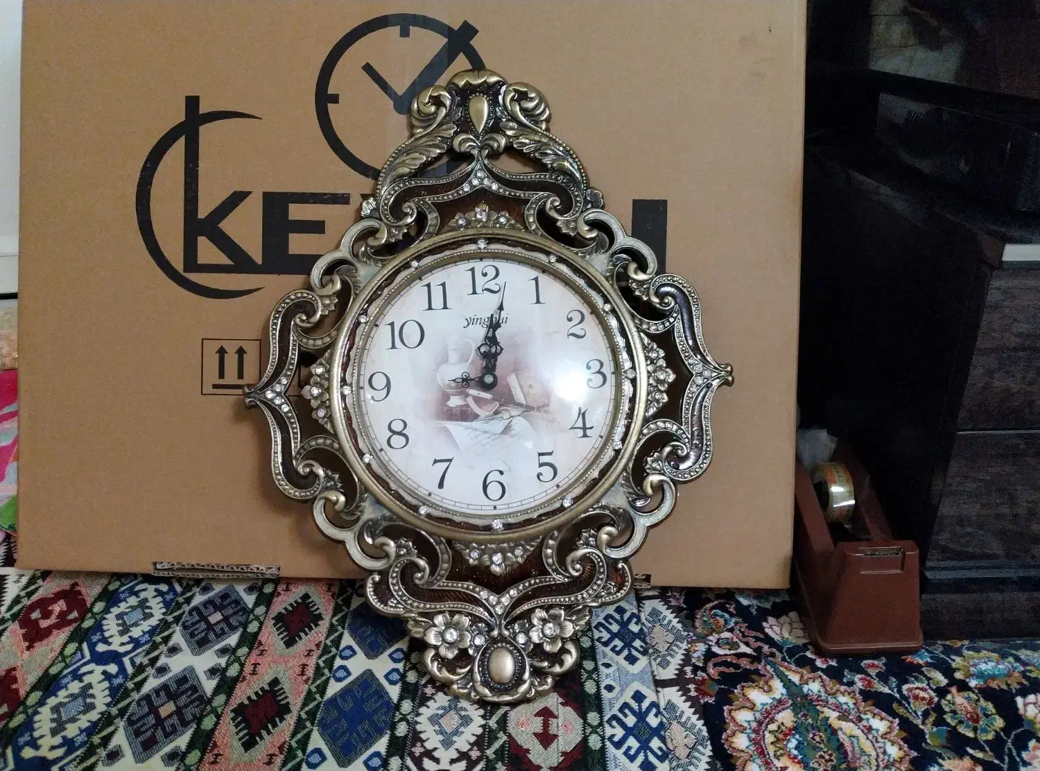 ساعت دیواری برنجی|ساعت دیواری و تزئینی|تهران, کیانشهر|دیوار