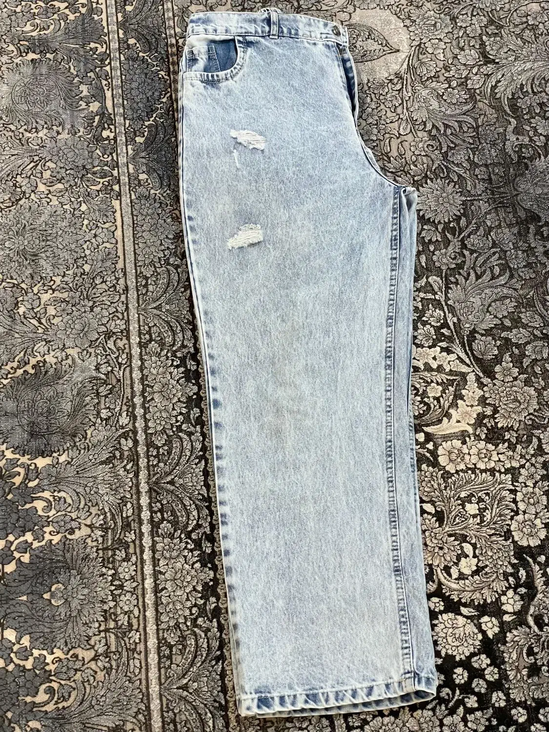 شلوار جین بگ سایز ۴۲ نو|لباس|رشت, حمیدیان|دیوار