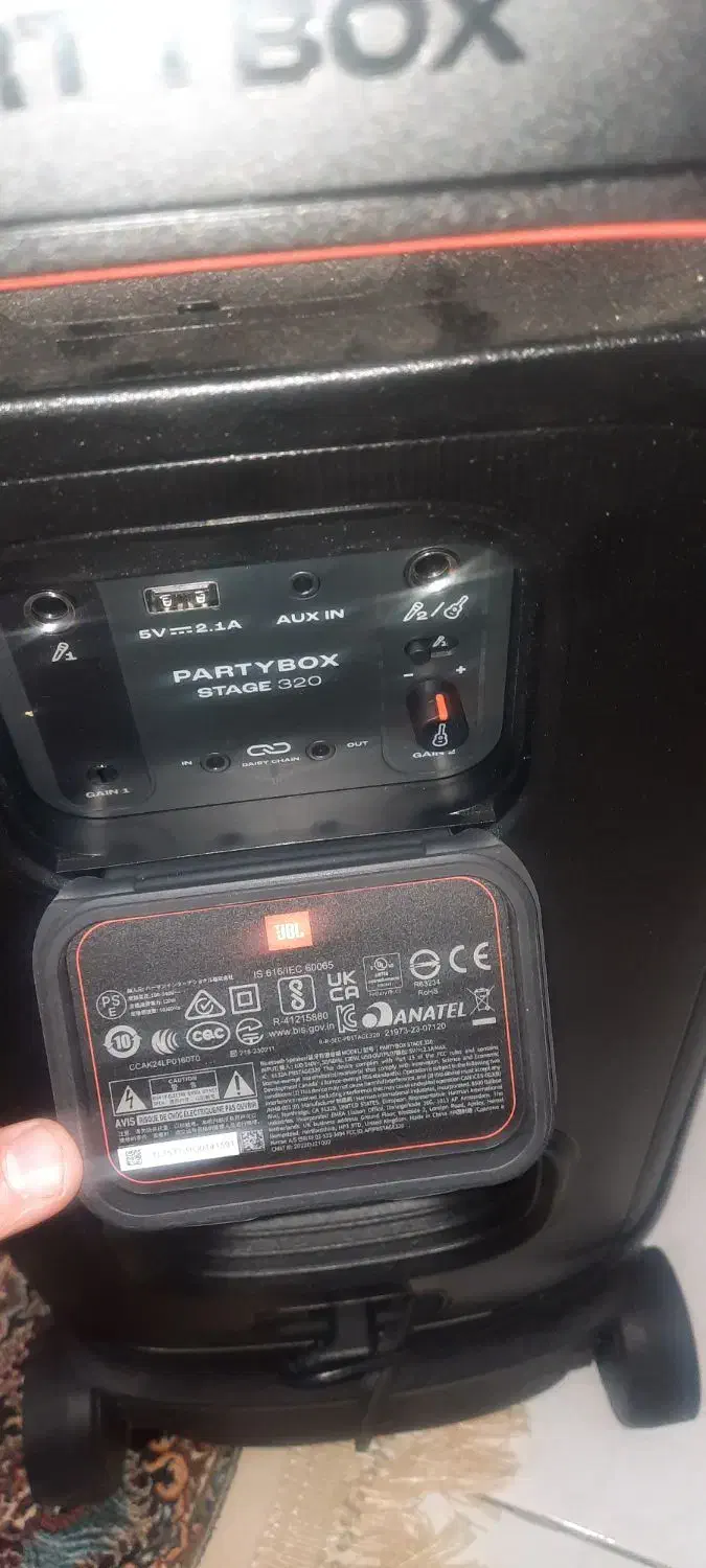 باند gbl اصل پارتی باکس۳۲۰ شرکتی امریکای ضداب جدید|سیستم صوتی خانگی|تبریز, |دیوار