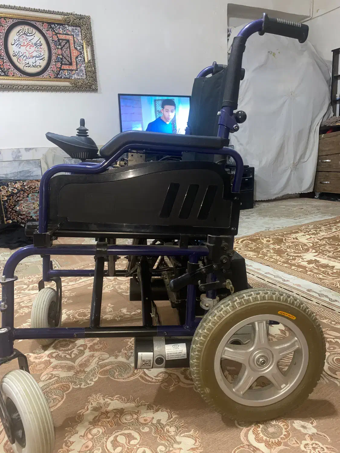 ویلچر برقی ساخت اروپا|آرایشی، بهداشتی، درمانی|سلامی, |دیوار