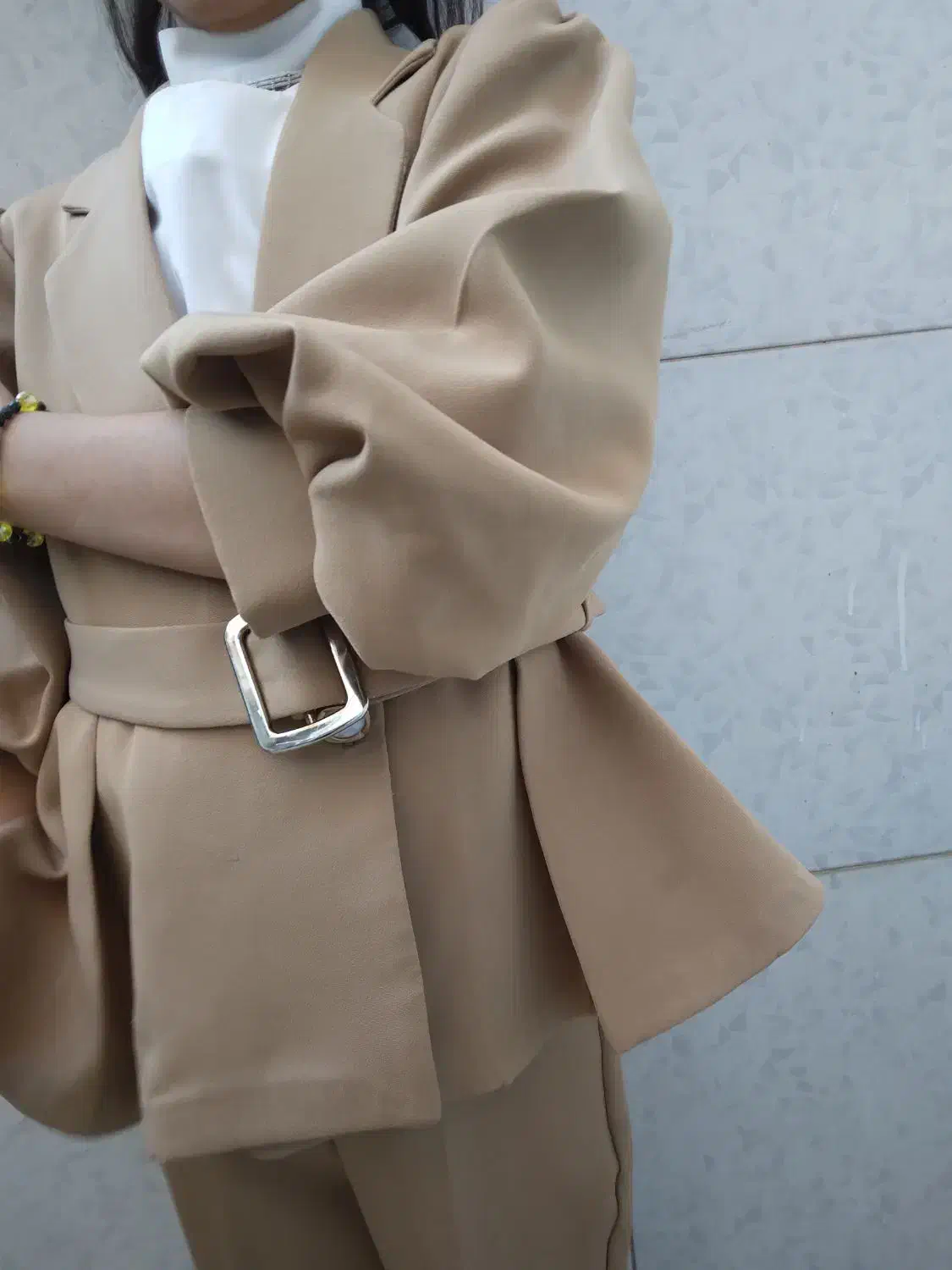 سه تیکه.کت.شلوار.تاپ دخترانه|لباس|ابریشم, |دیوار