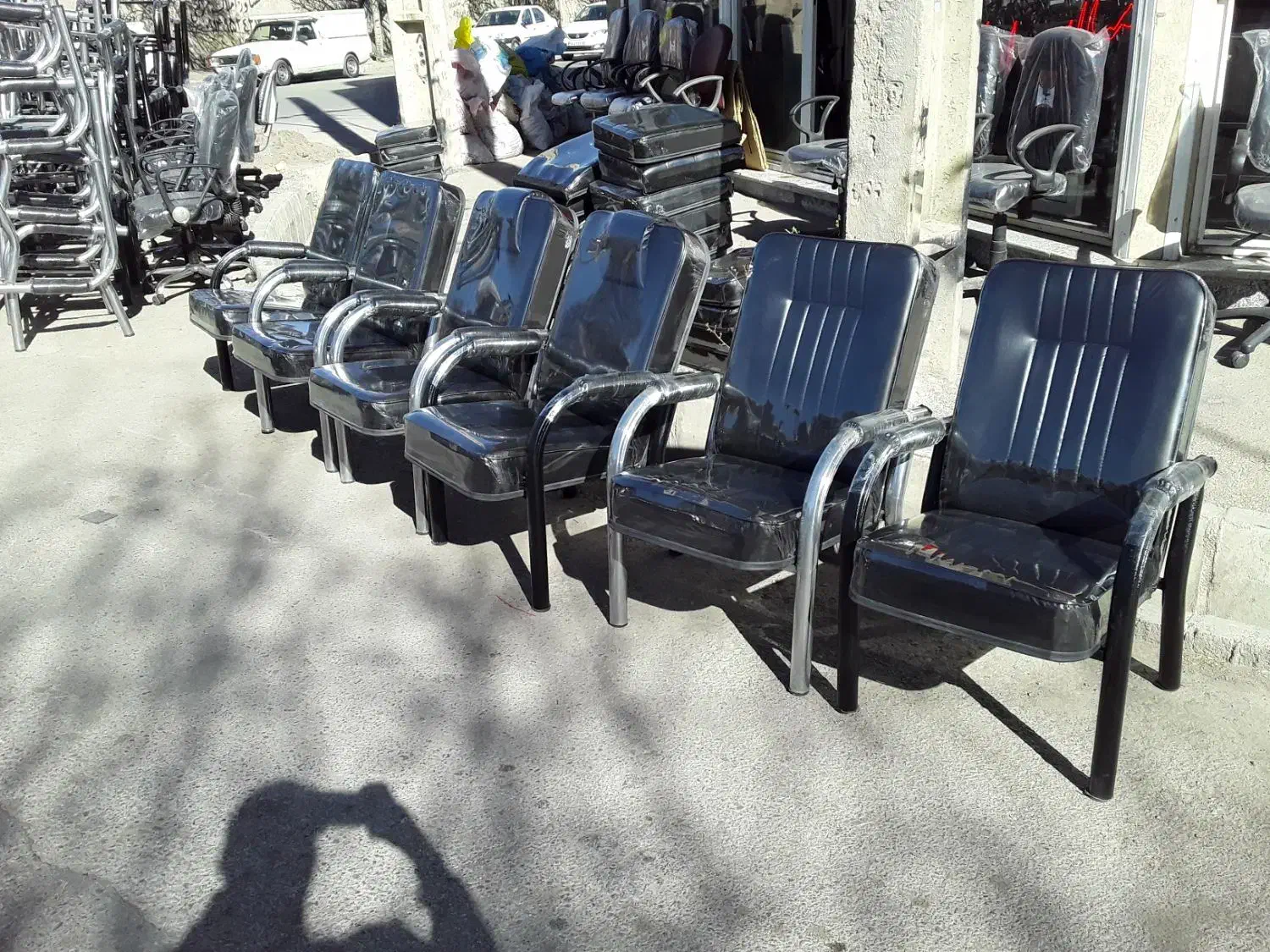 صندلی انتظار مبل لوله ای در دو رنگ و سه طرح|دفتر کار|اردبیل, |دیوار