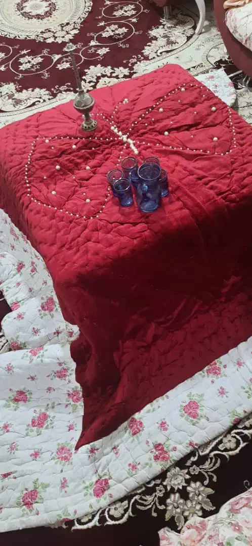 لحاف دست دوز  پنبه|رختخواب، بالش، پتو|پرند, فاز ۶|دیوار