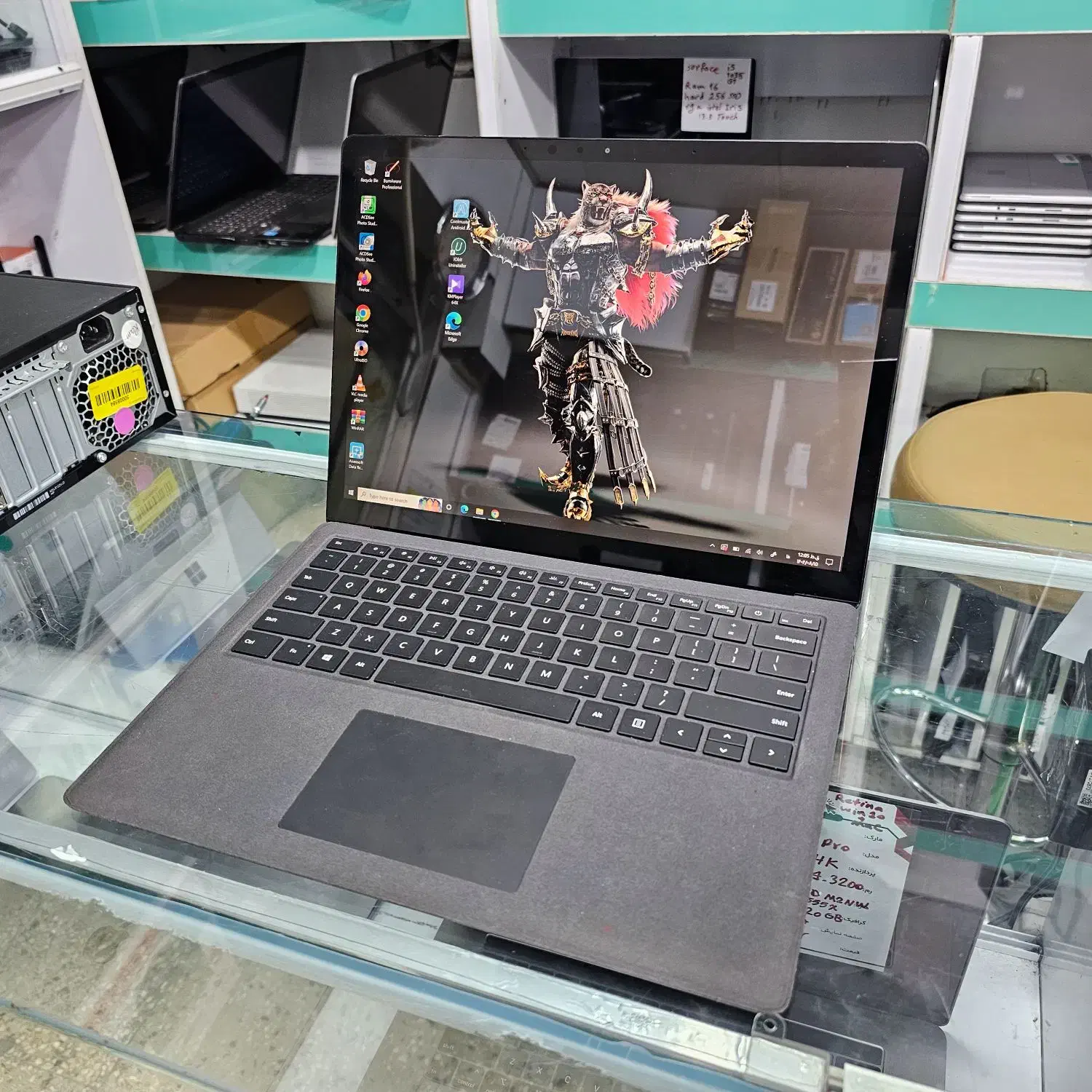 لپتاپ سورفیس  نسل ۱۰ در حد نو رم ۱۶ هارد ۵۱۲|رایانه همراه|یاسوج, |دیوار