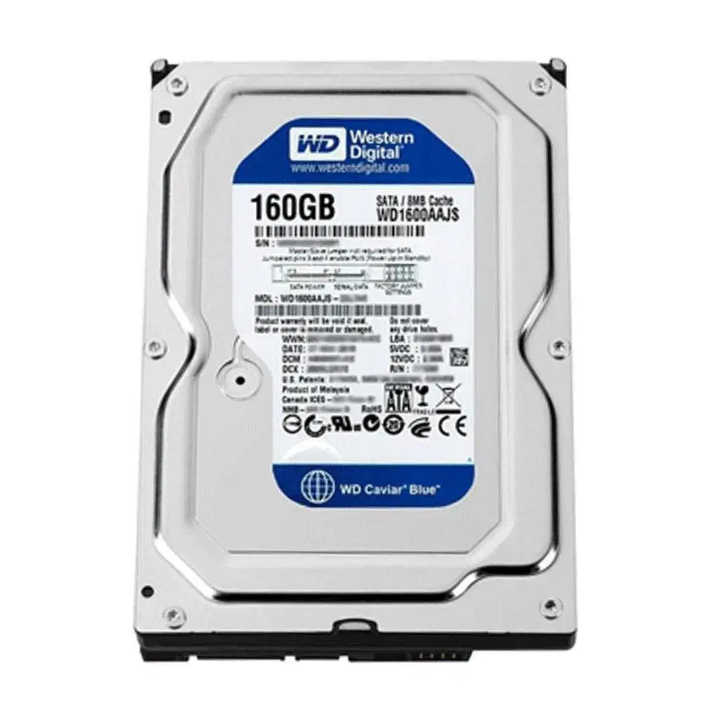 هارد داخلی وسترن دیجیتال آبی 160GBو بنفش 2TB|قطعات و لوازم جانبی رایانه|اهواز, کیانپارس |دیوار