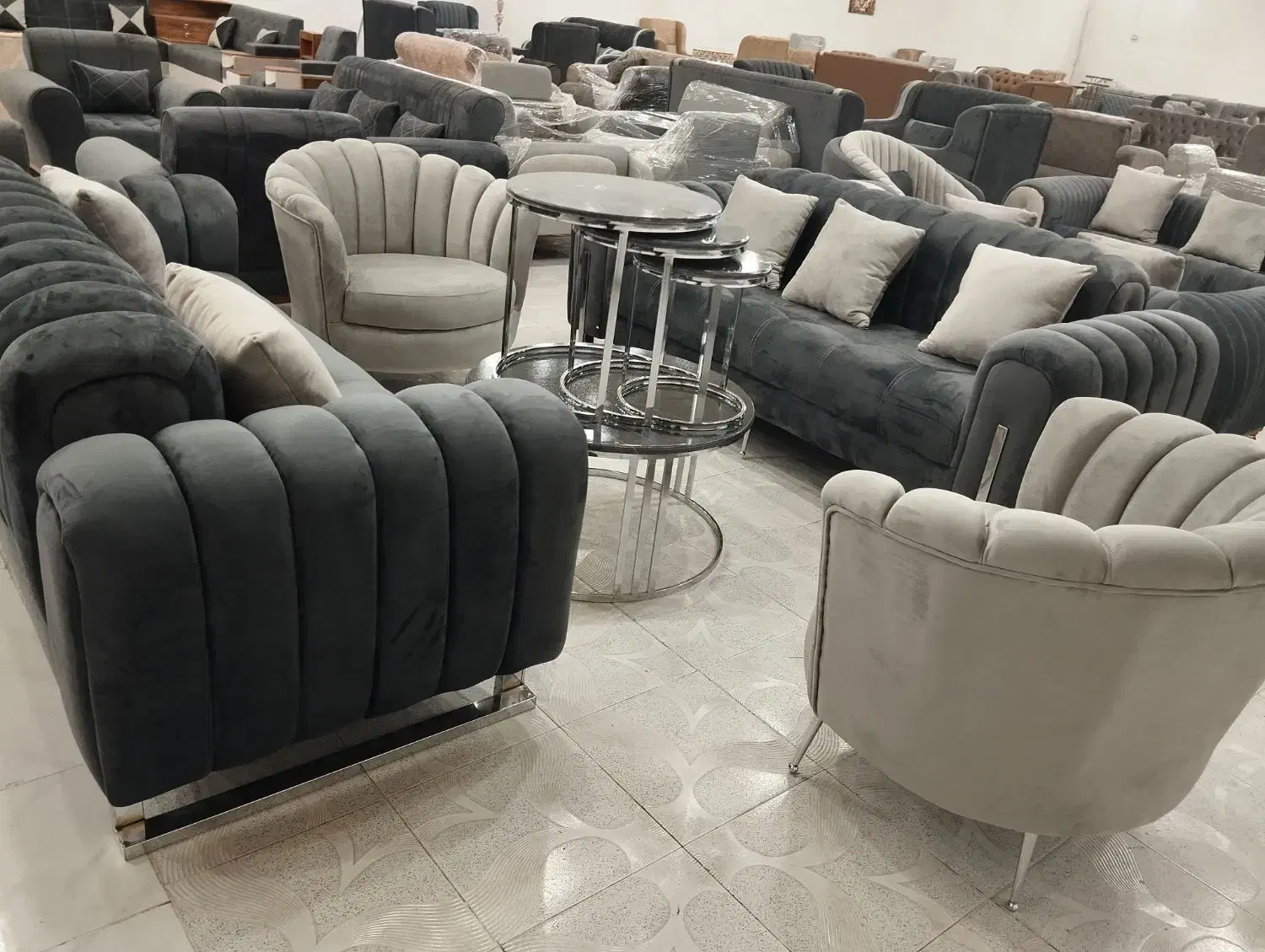 چستر مبل صدفی|مبلمان خانگی و میز عسلی|دزفول, |دیوار