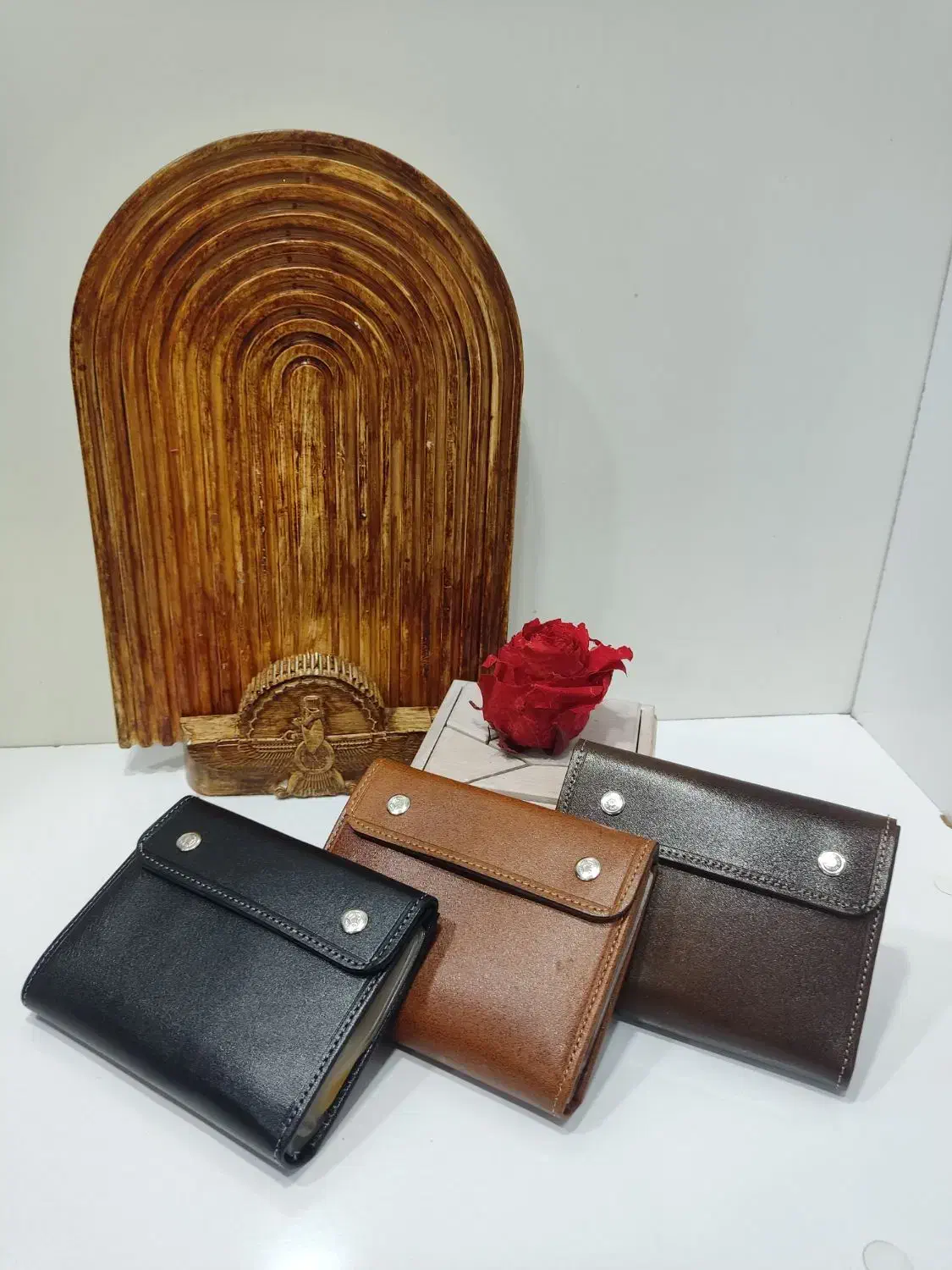 چرم جا کارتی موبایلی  اداری کلاسور  اردلان بیرانون|کیف، کفش، کمربند|خرم‌آباد, |دیوار