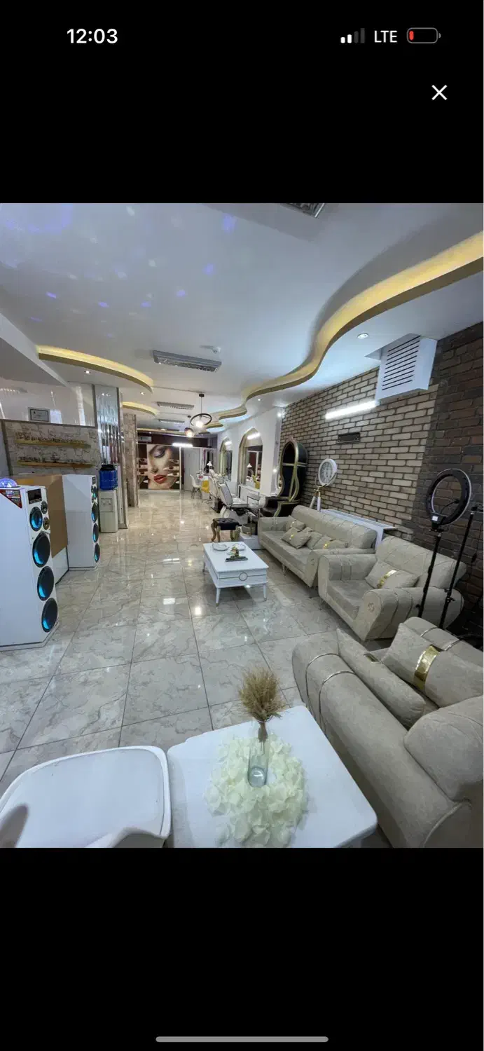 اجاره صندلی فقط یک میلیون تومان سالن مرجان بیوتی|خدمات آرایشگری و زیبایی|شاهین‌شهر, نظامی|دیوار