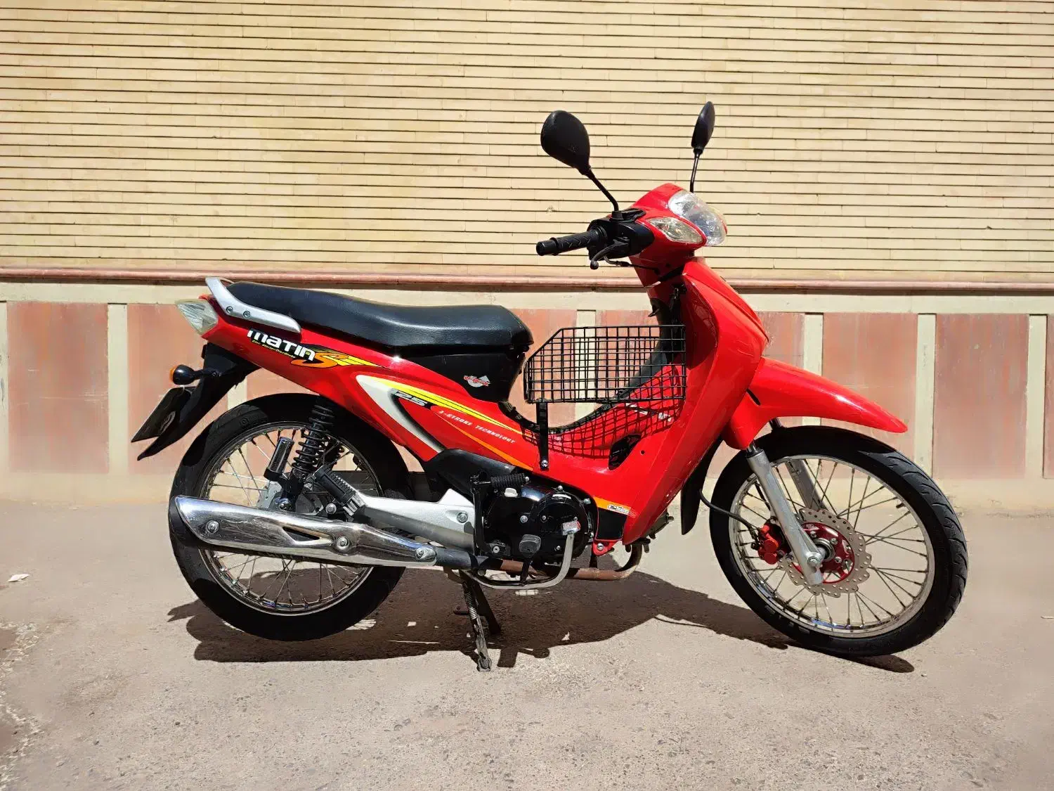 موتور سیکلت بی کلاچ متین|موتورسیکلت|کرمان, |دیوار