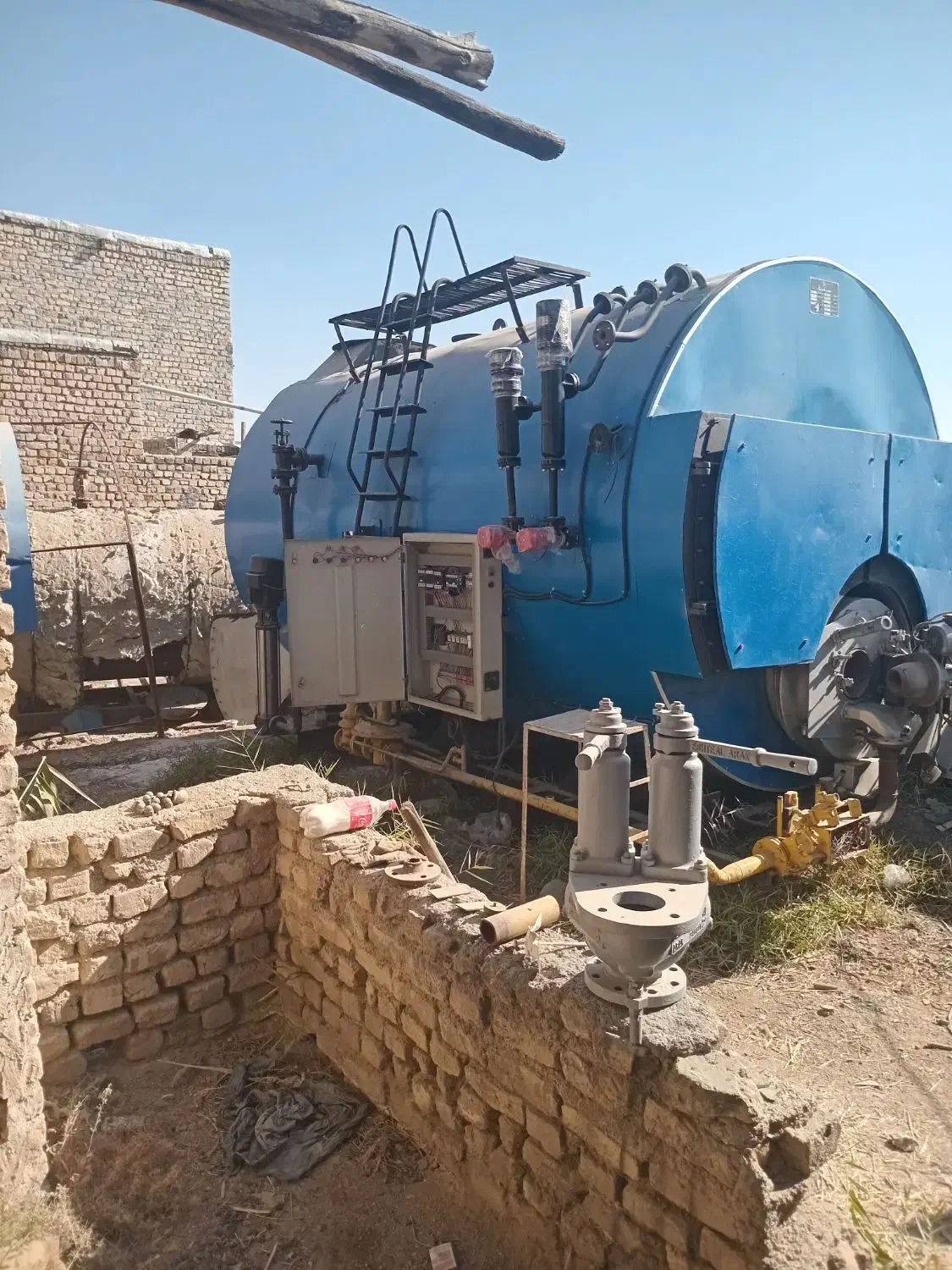 دیگ بخار 9تن ماشین سازی اراک|ماشین‌آلات صنعتی|کهریزک, |دیوار