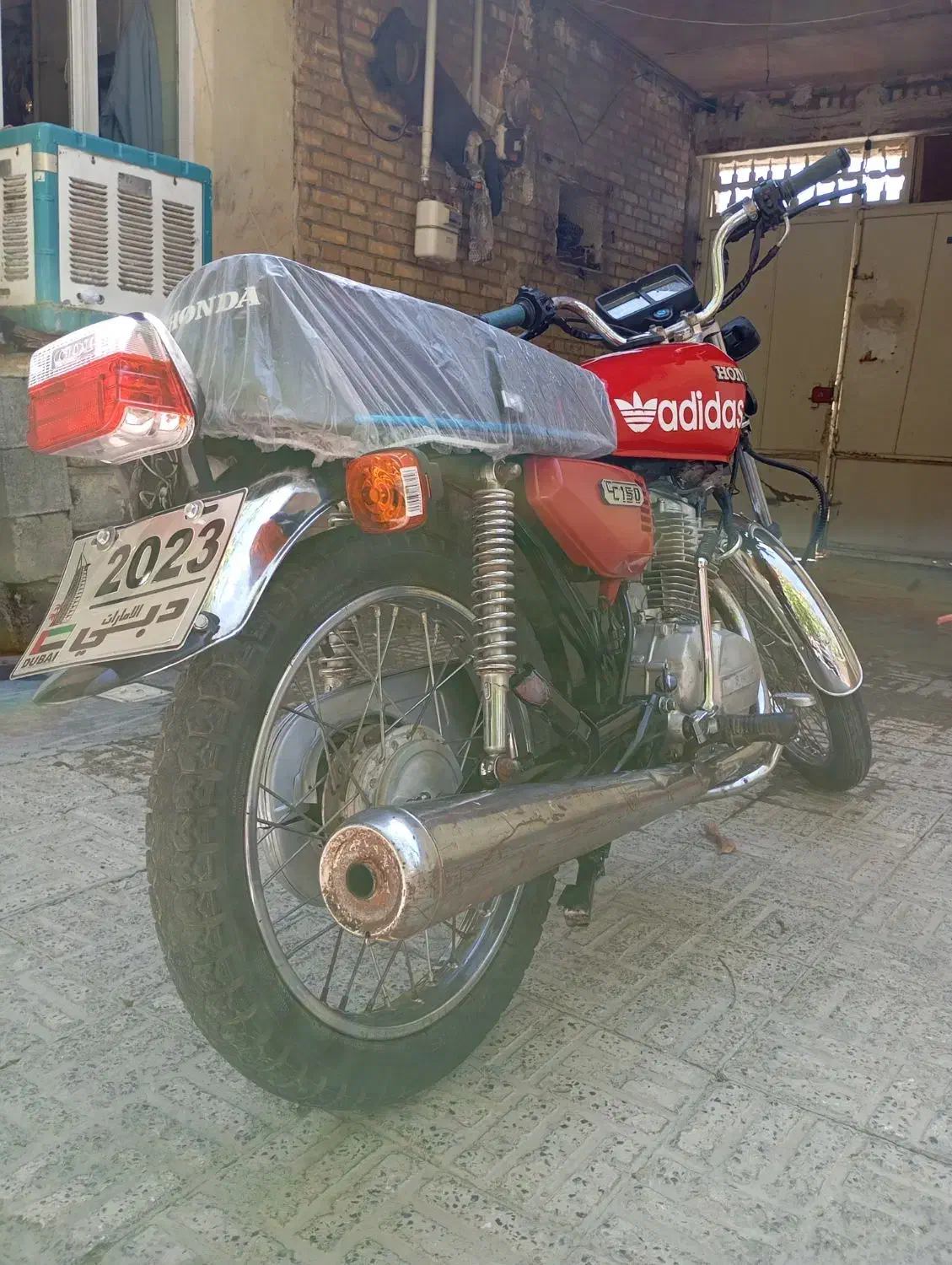 هوندامزایده۱۵۰|موتورسیکلت|فارسان, |دیوار